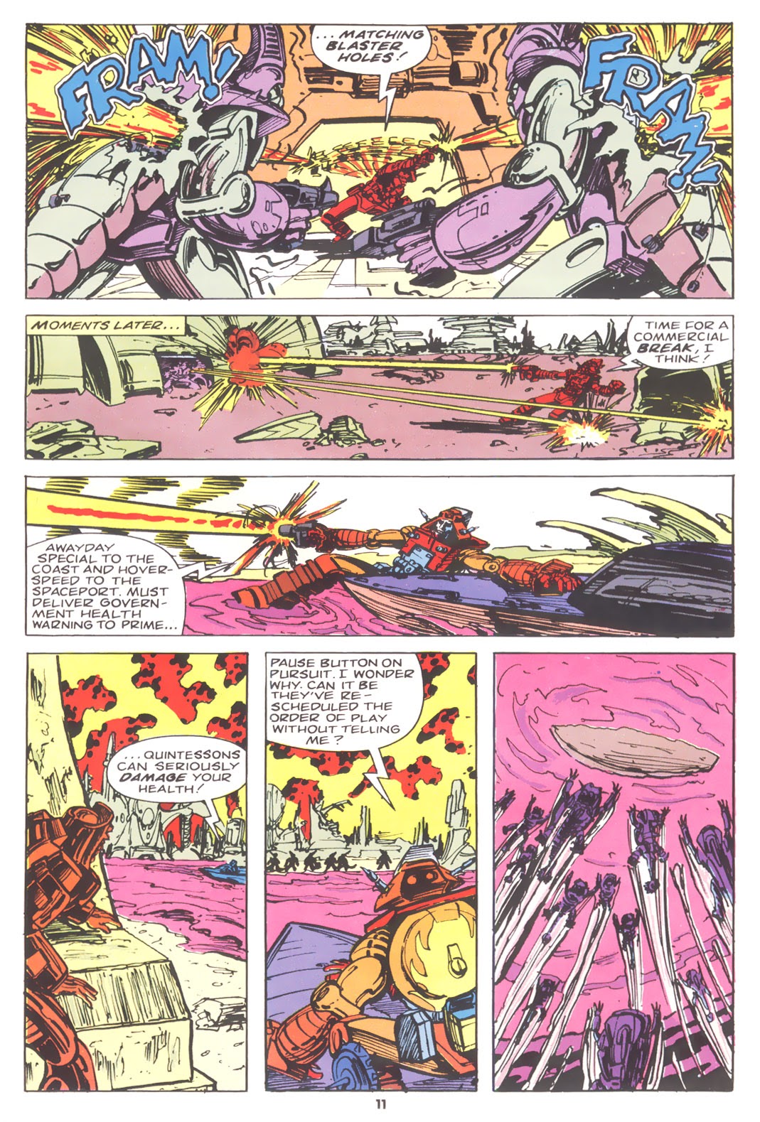 Read online The Transformers (UK) comic -  Issue #182 - 11