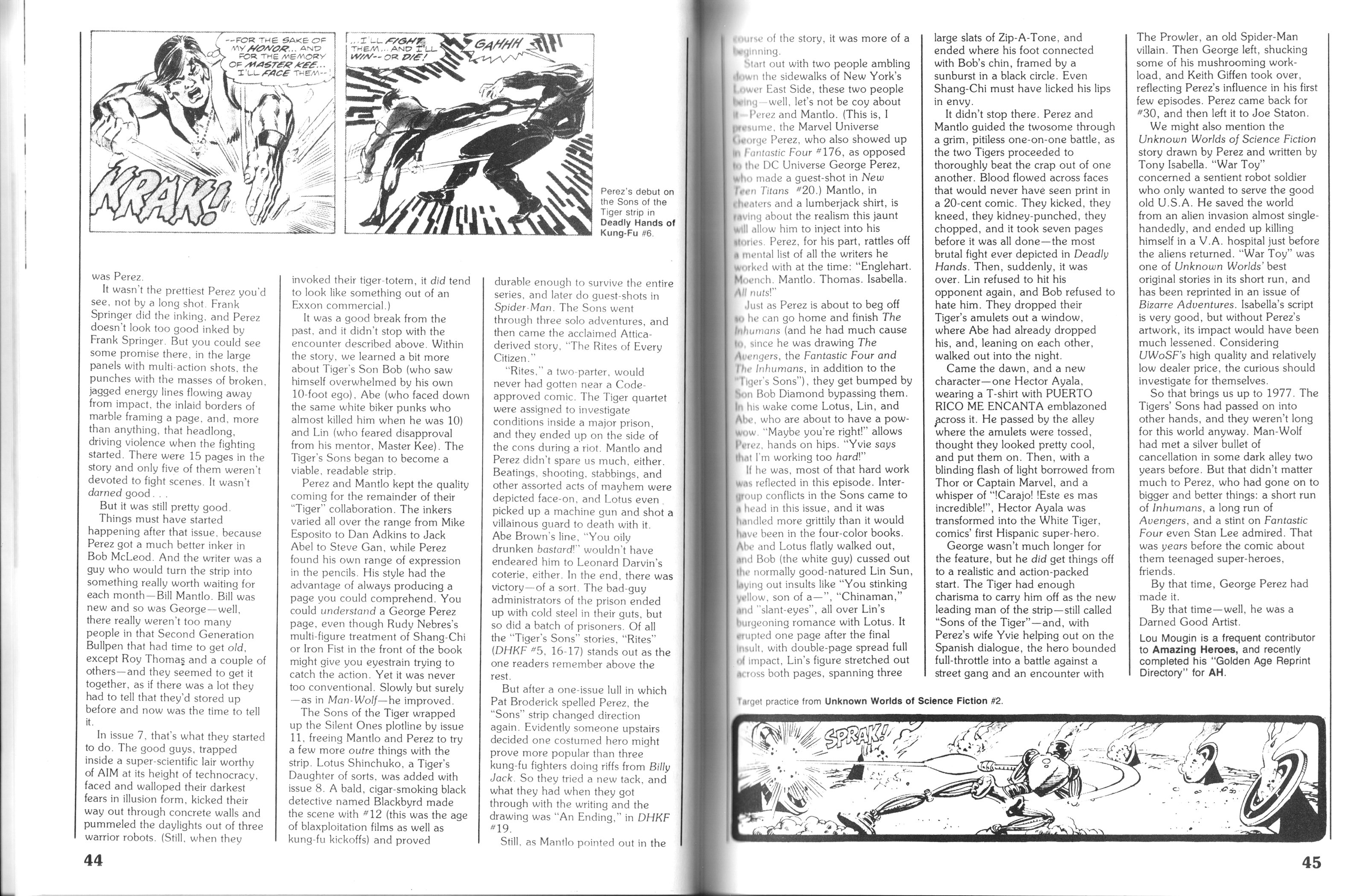 Read online Focus On George Perez comic -  Issue # Full - 23