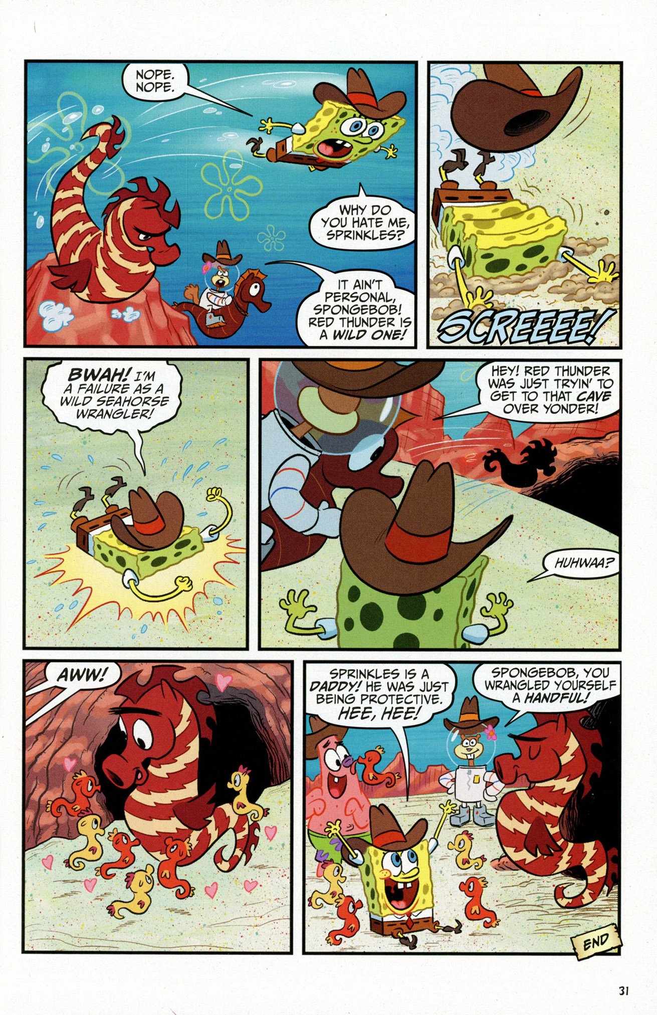 Read online SpongeBob Comics comic -  Issue #59 - 32