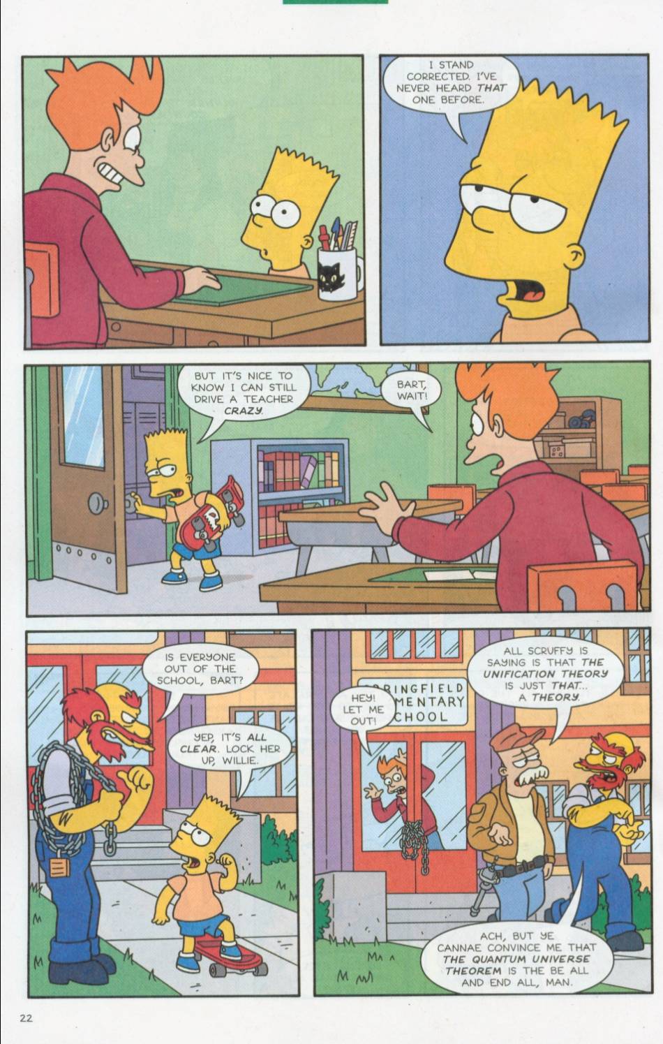 Read online Futurama Comics comic -  Issue #9b - 24