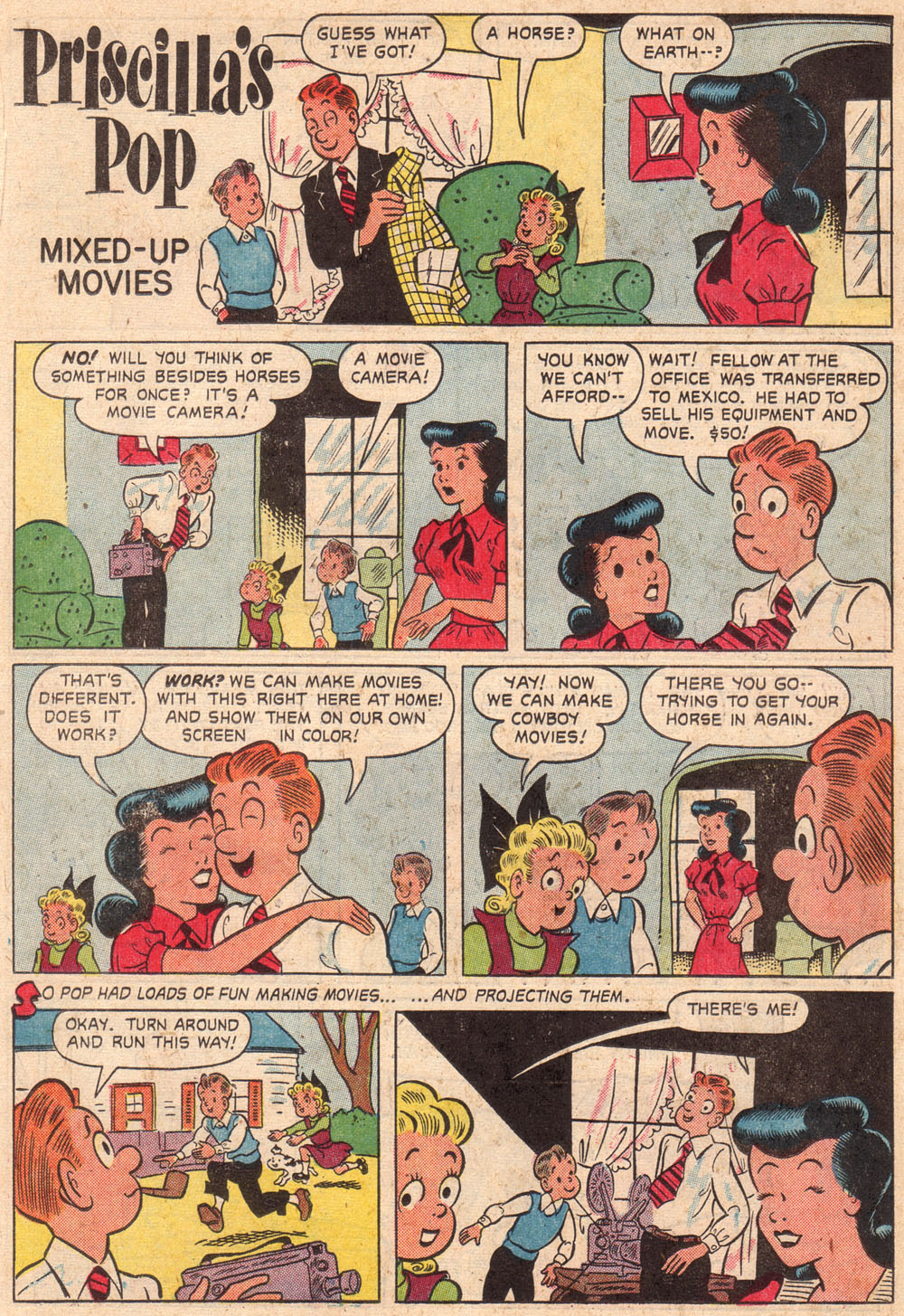 Read online Four Color Comics comic -  Issue #704 - 19