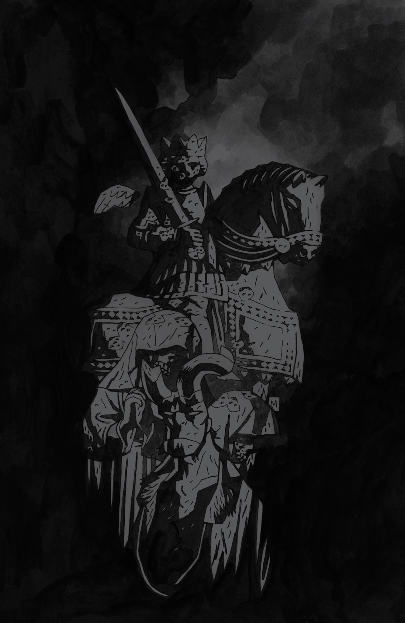 Read online Hellboy: The Wild Hunt comic -  Issue # TPB - 155