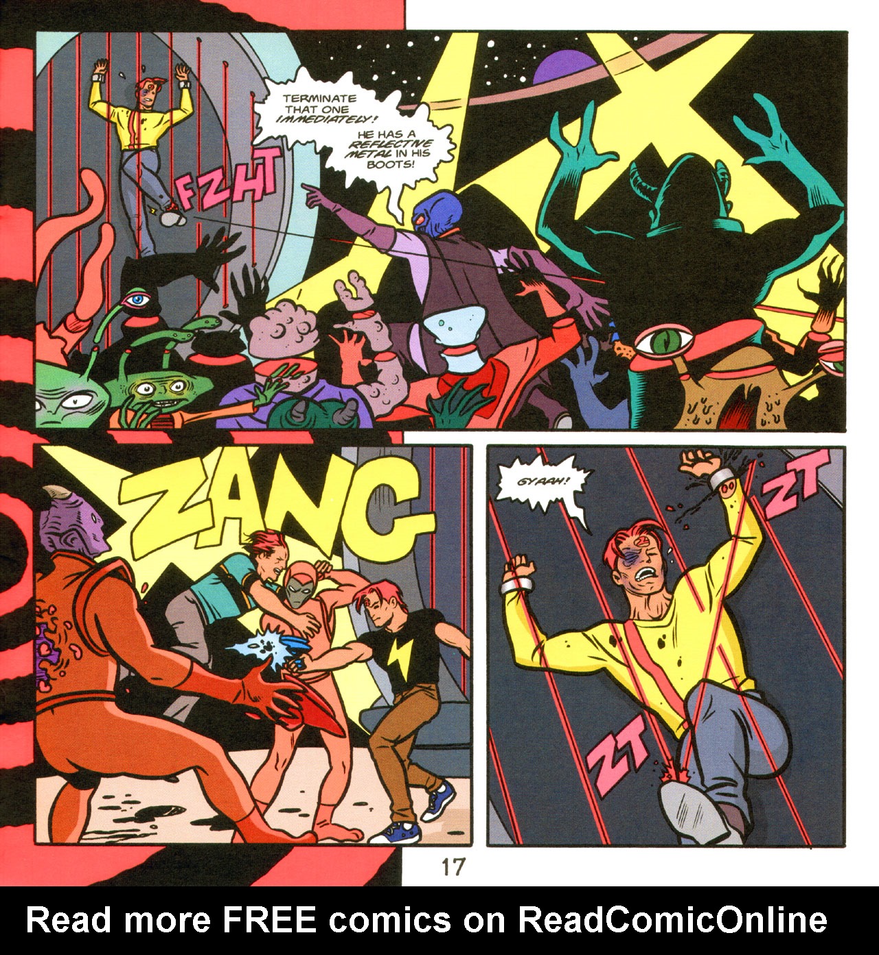 Read online Red Rocket 7 comic -  Issue #5 - 19