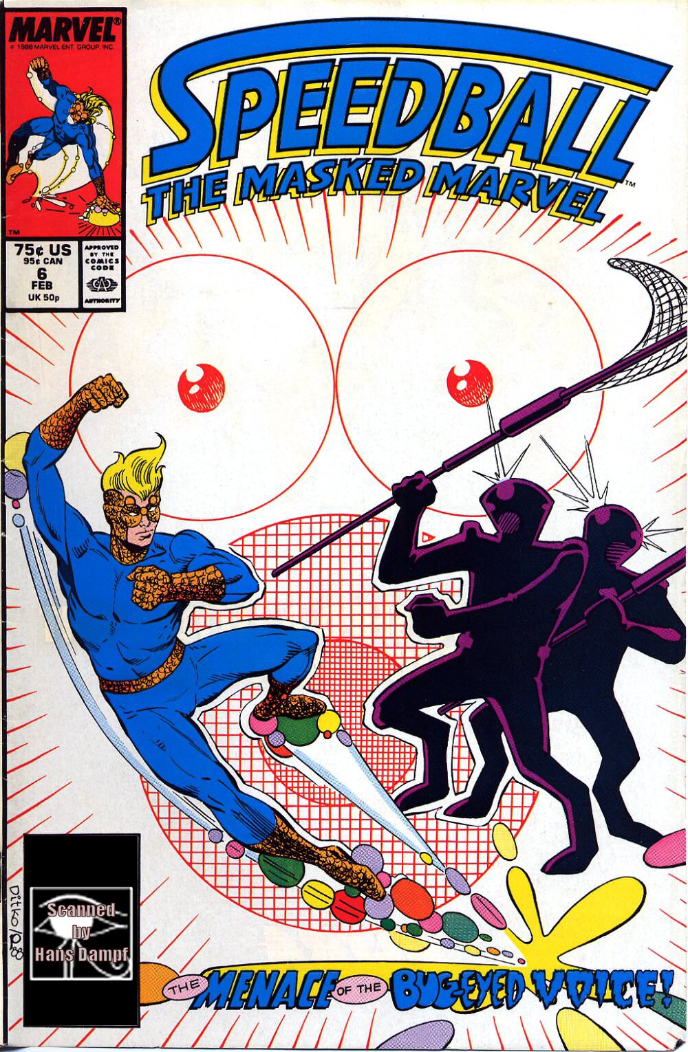Read online Speedball comic -  Issue #6 - 1