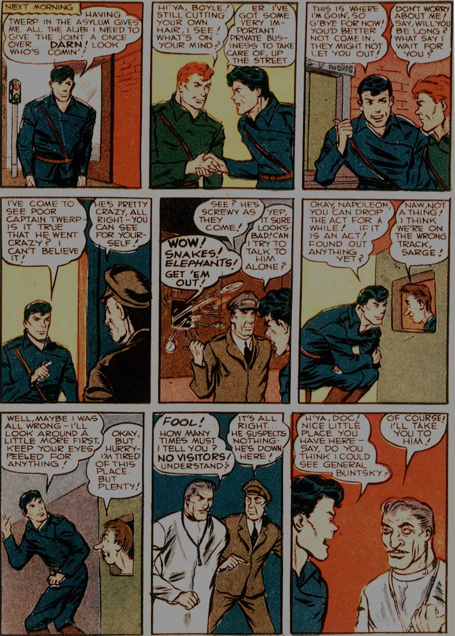 Read online Pep Comics comic -  Issue #23 - 38