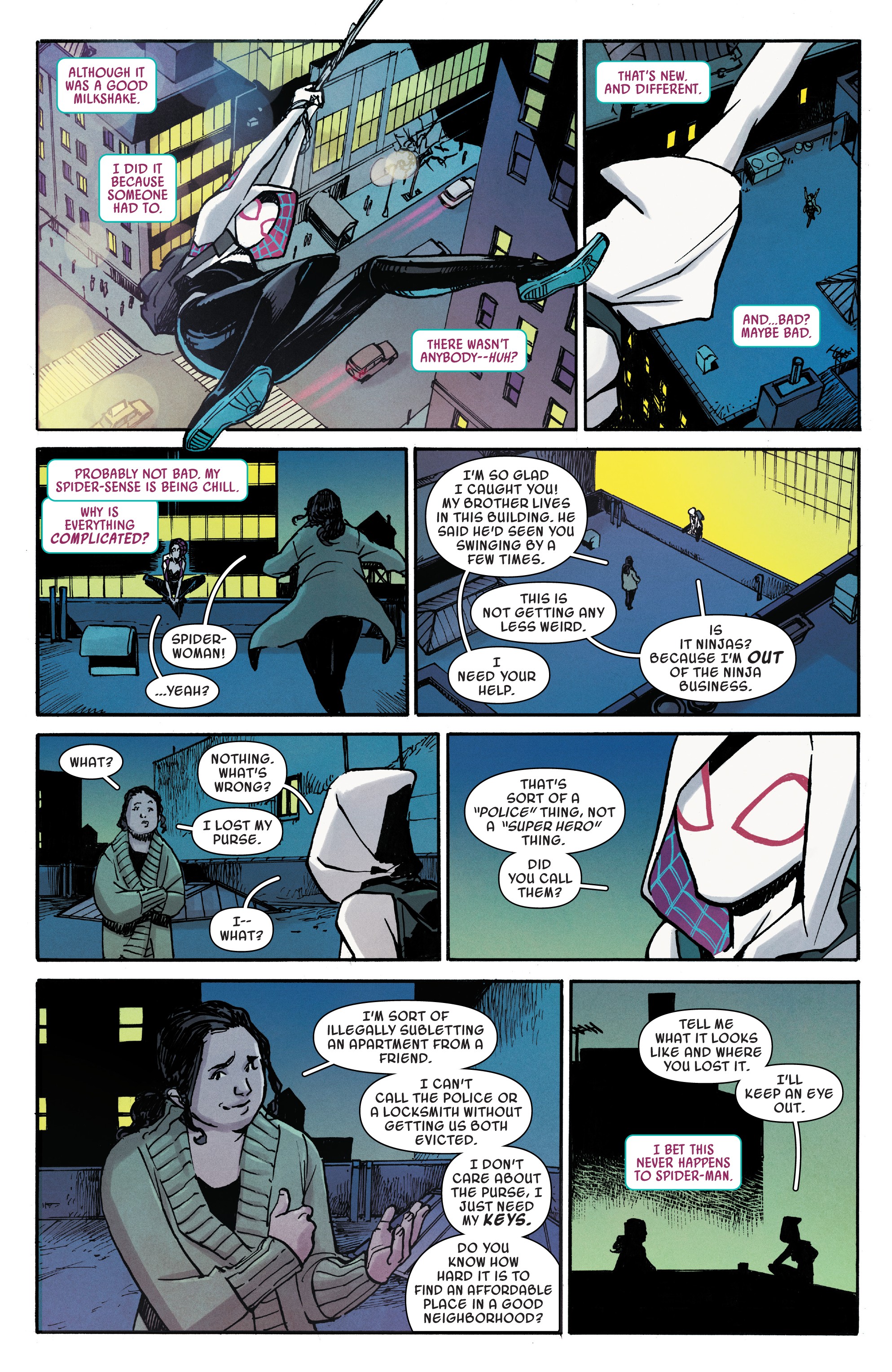 Read online Spider-Gwen: Ghost-Spider comic -  Issue #5 - 11