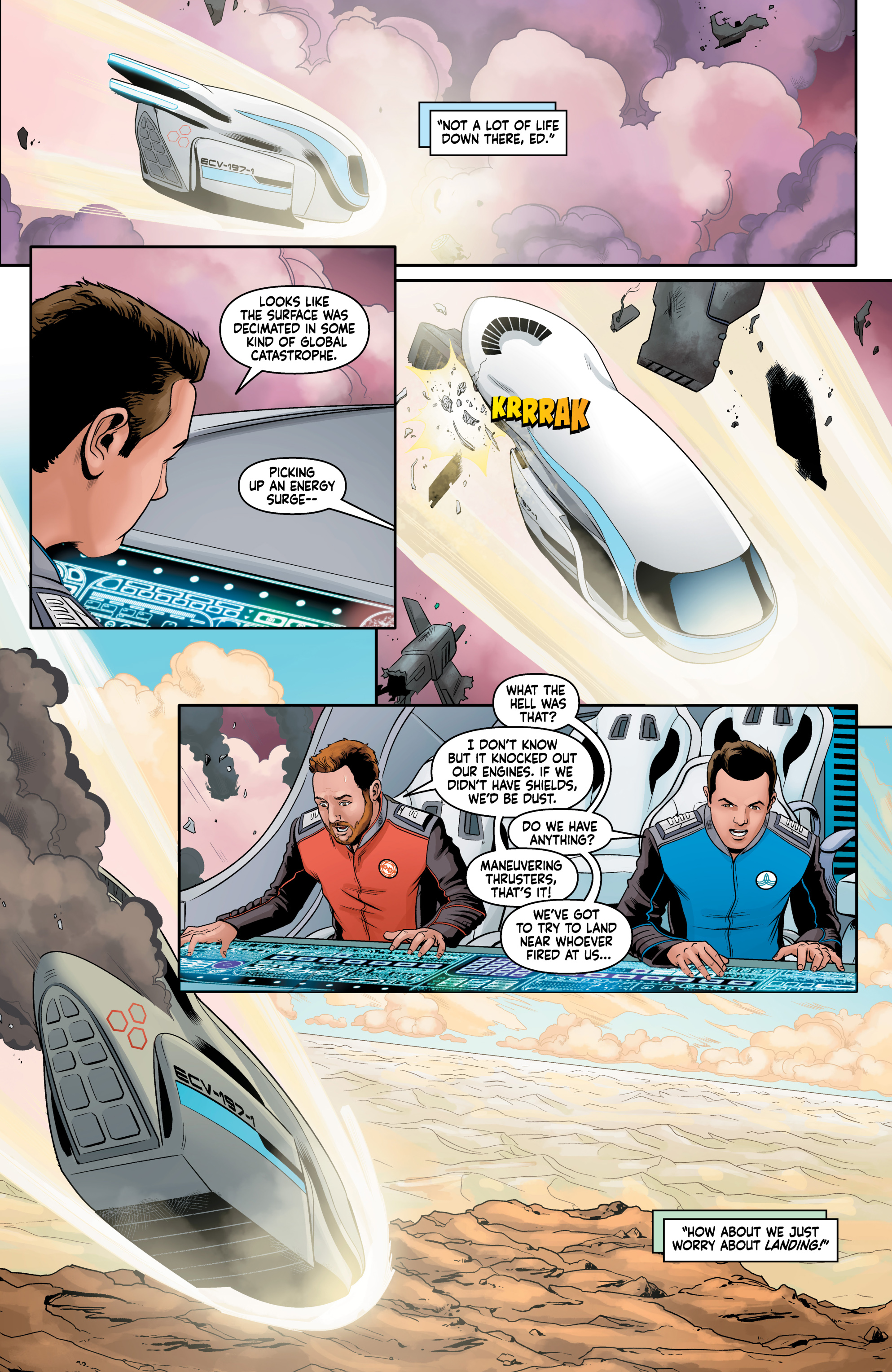 Read online The Orville comic -  Issue # _TPB - 18