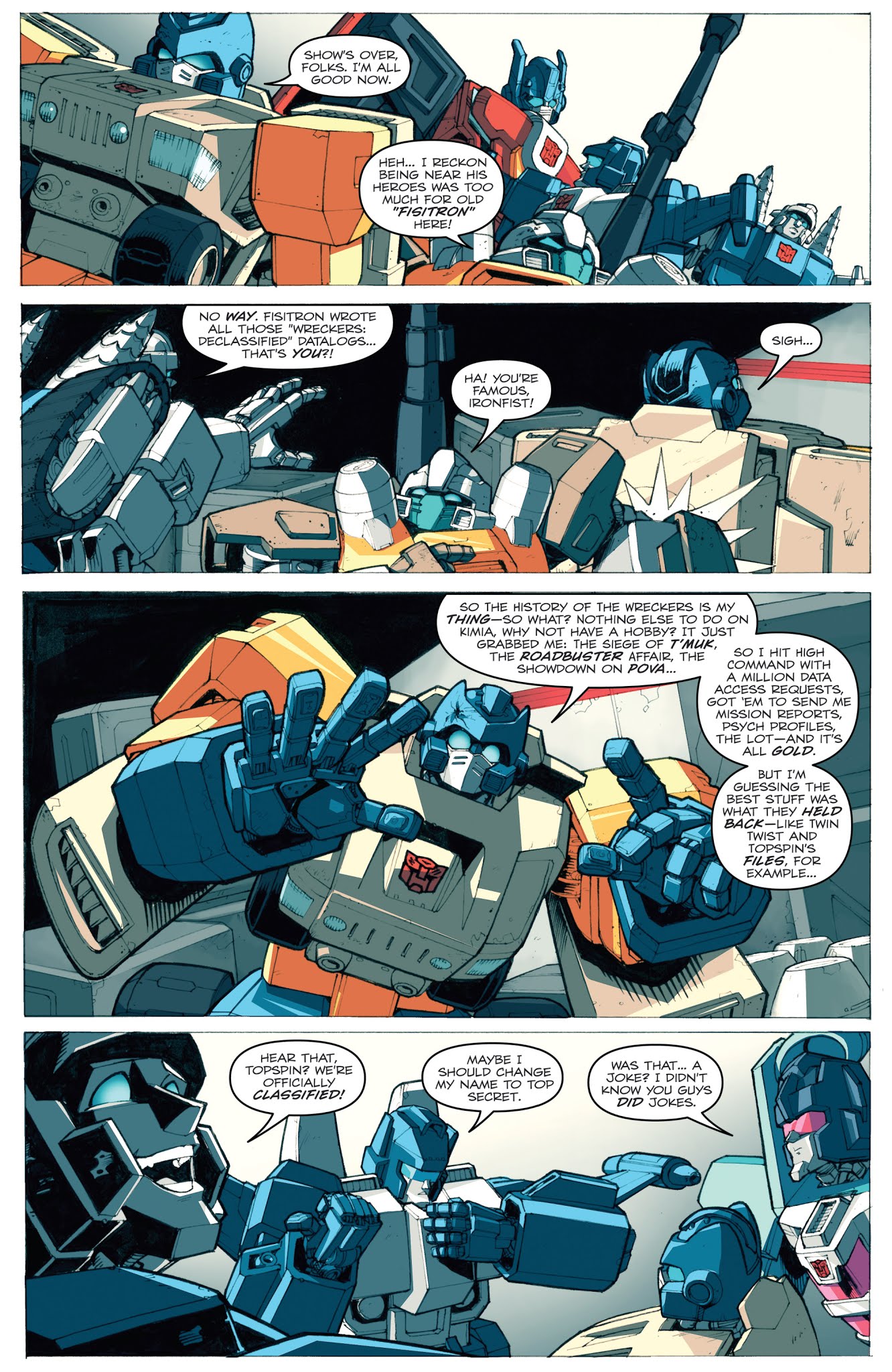 Read online Transformers: The Wreckers Saga comic -  Issue # TPB (Part 1) - 21