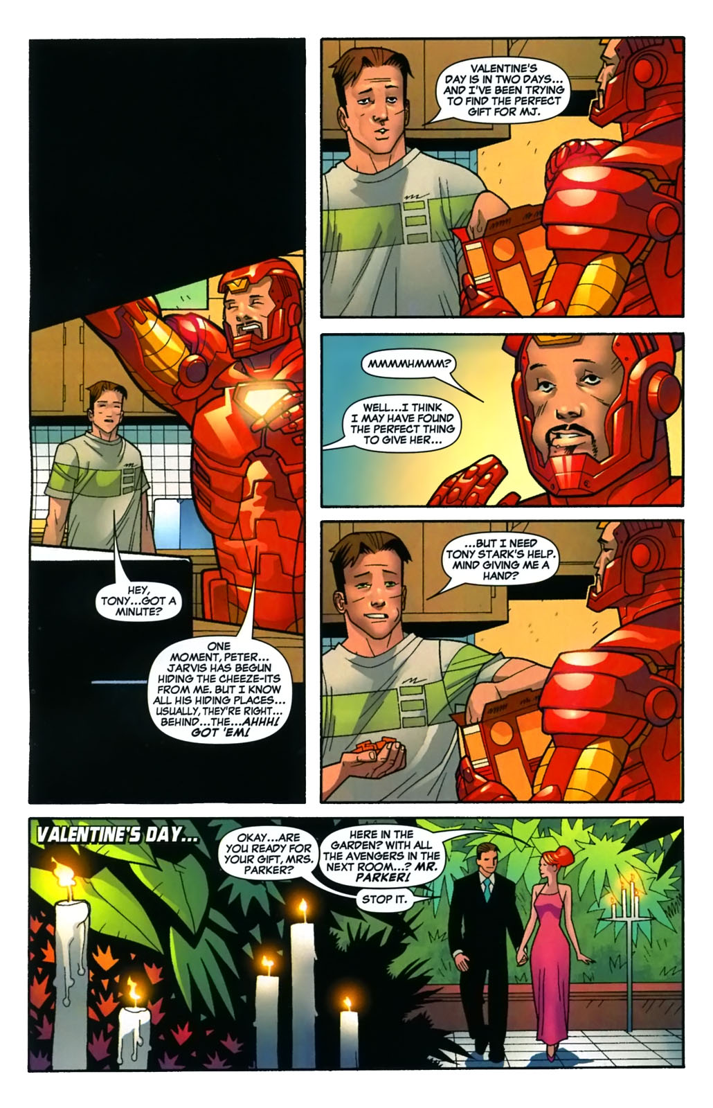 I (heart) Marvel issue Web of Romance - Page 17