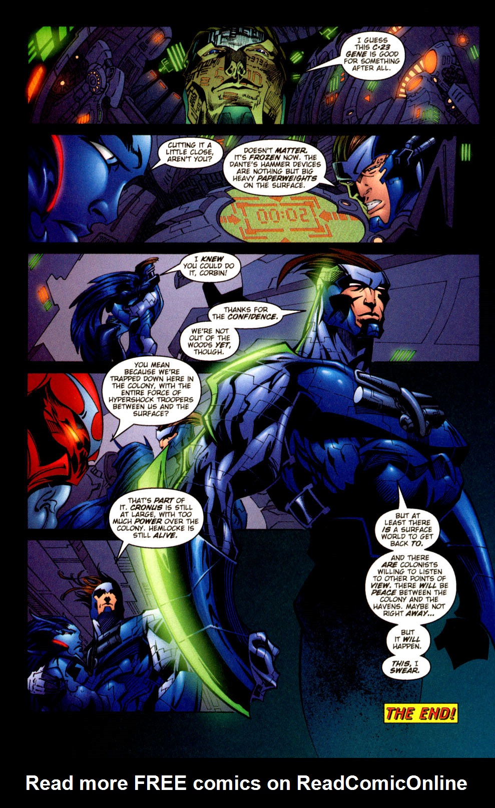 Read online C-23 comic -  Issue #8 - 23