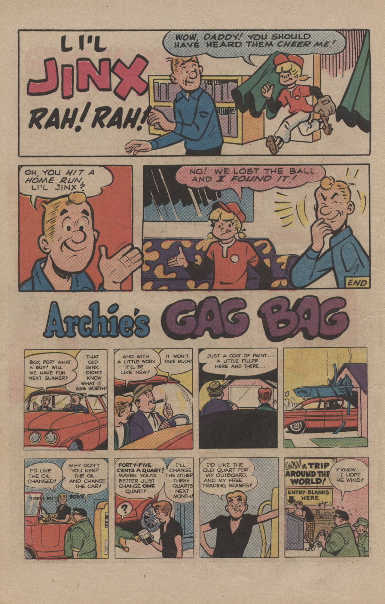 Read online Archie's Joke Book Magazine comic -  Issue #221 - 10