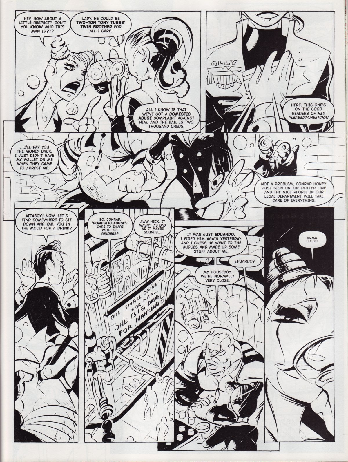 Judge Dredd Megazine (Vol. 5) issue 218 - Page 37