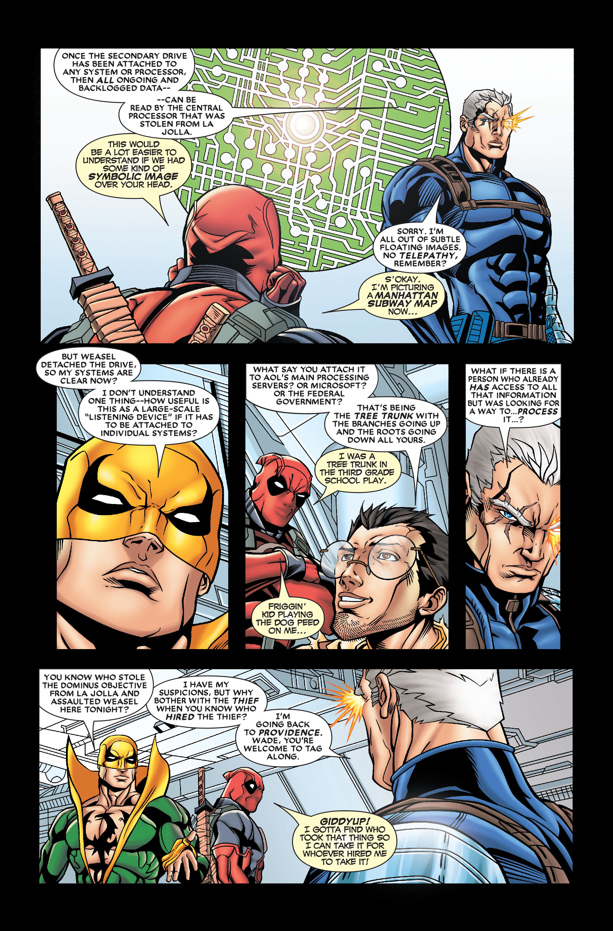Read online Cable and Deadpool comic -  Issue #21 - 18