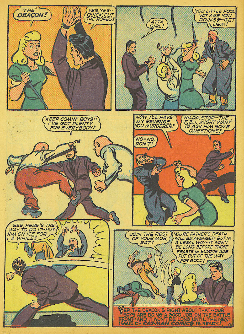 Read online Cat-Man Comics comic -  Issue #15 - 19