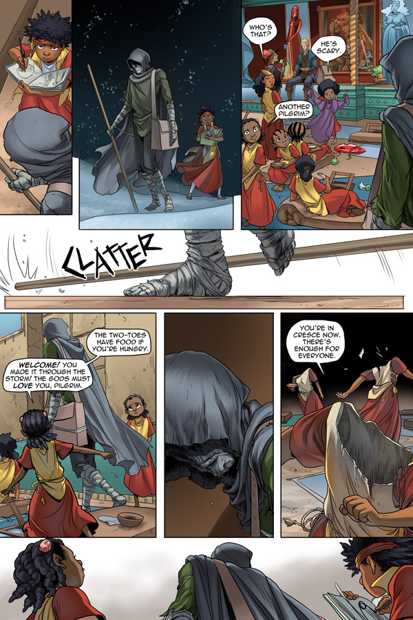 Read online Unsounded comic -  Issue #13 - 52