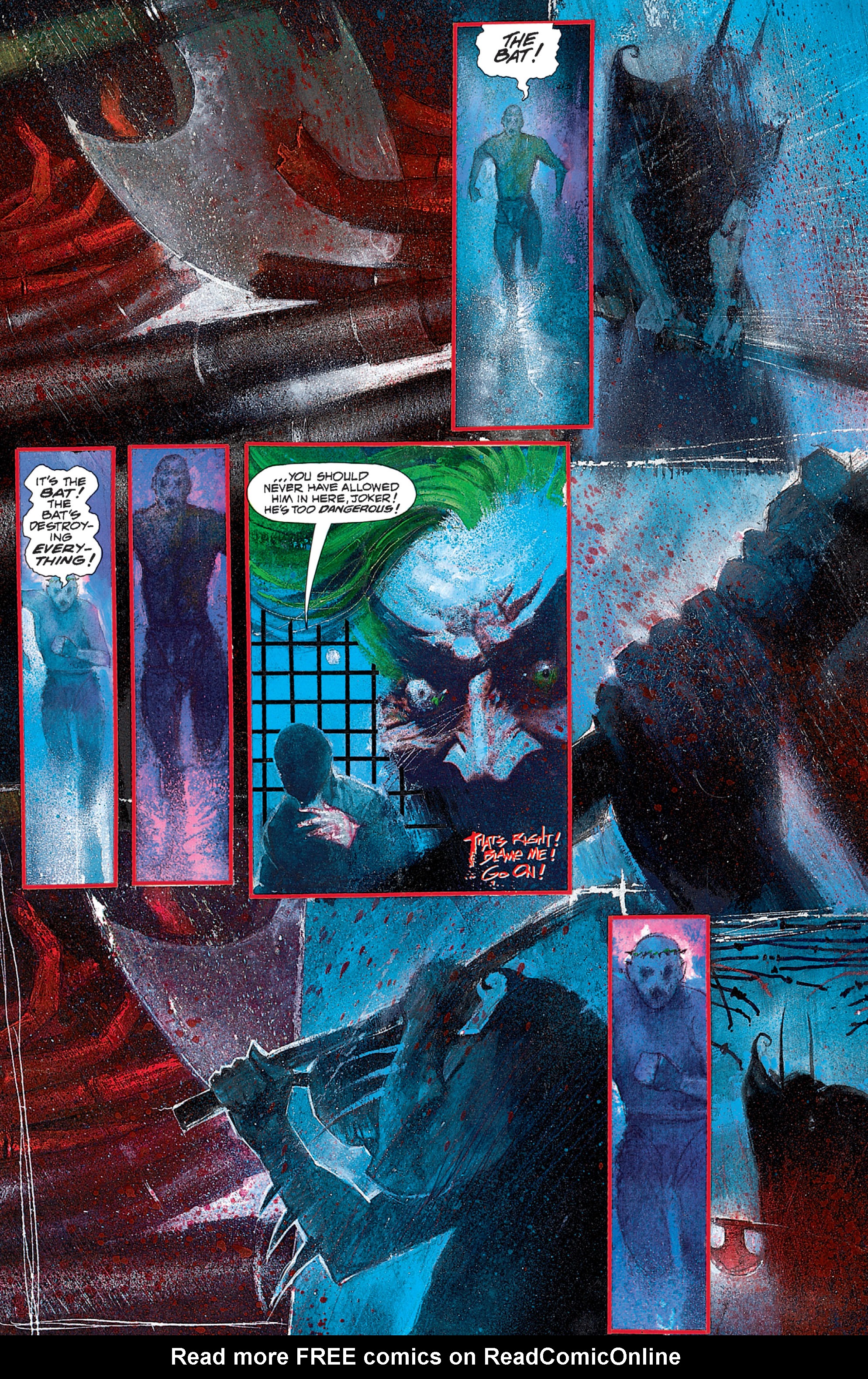 Read online Batman: Arkham Asylum 25th Anniversary Edition comic -  Issue # TPB - 102