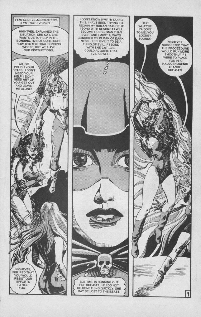 Read online Femforce comic -  Issue #40 - 12
