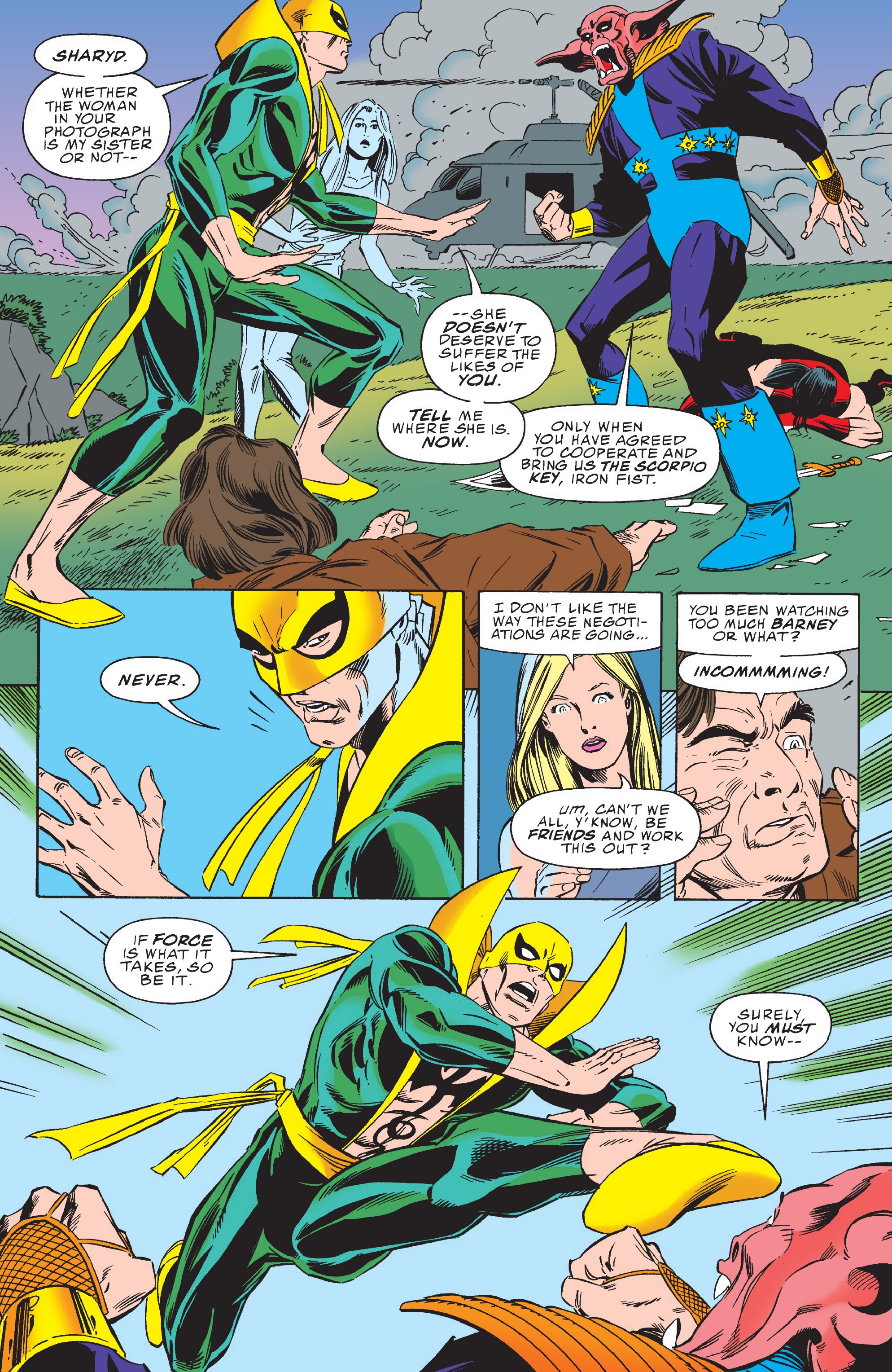 Read online Iron Fist (1998) comic -  Issue #2 - 4