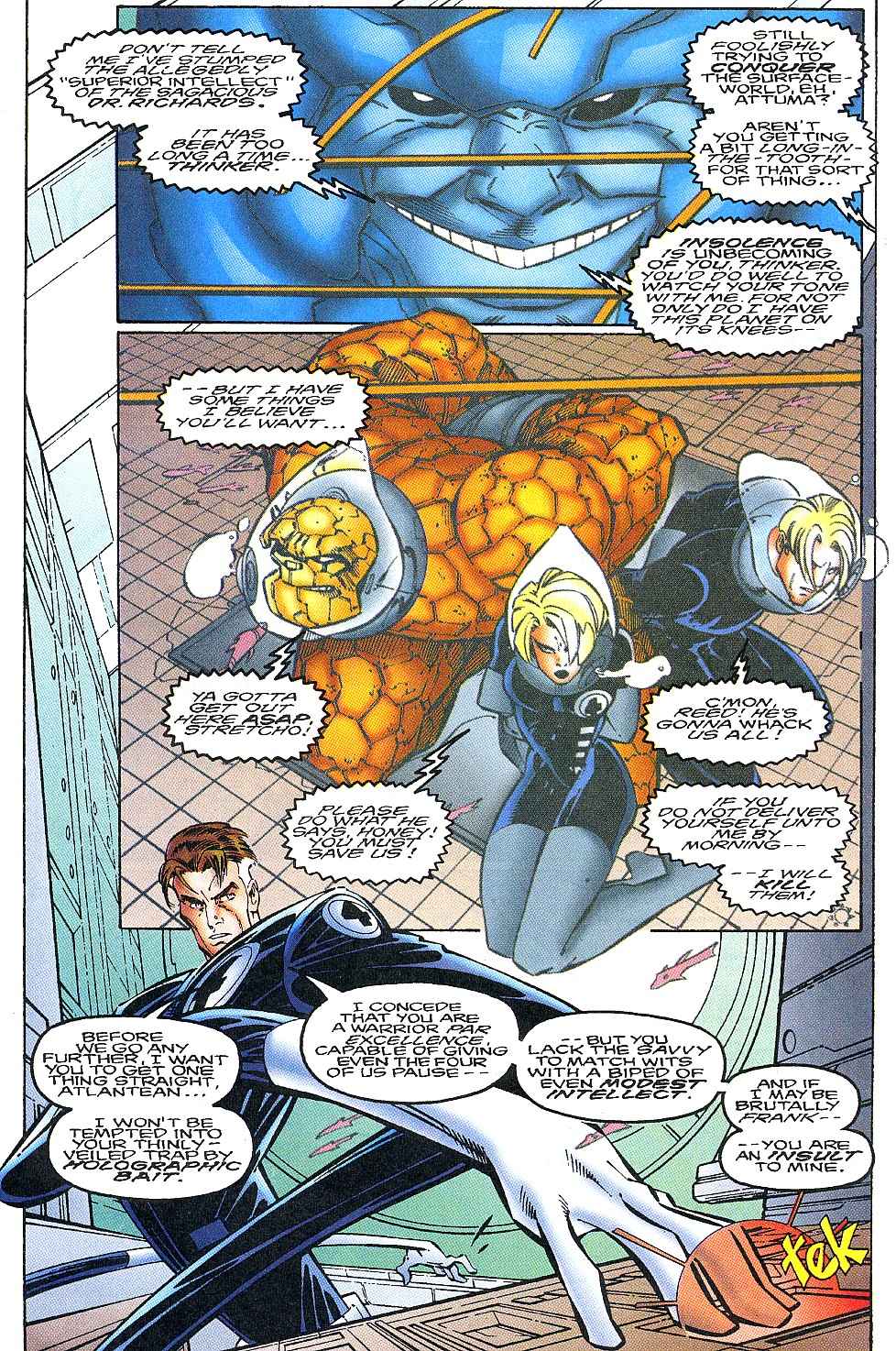 Read online Fantastic Four 2099 comic -  Issue #7 - 11
