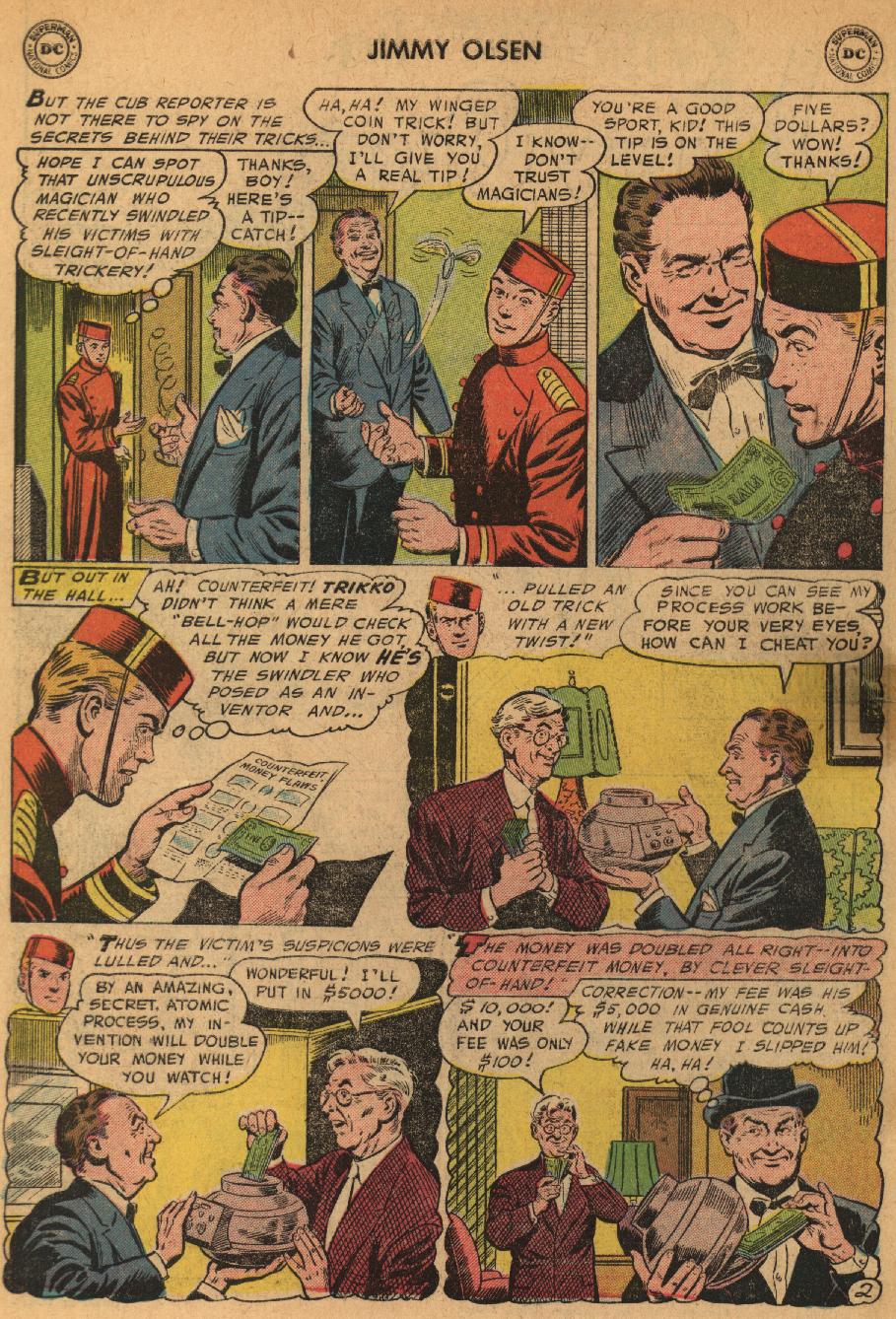 Superman's Pal Jimmy Olsen (1954) issue 6 - Page 4