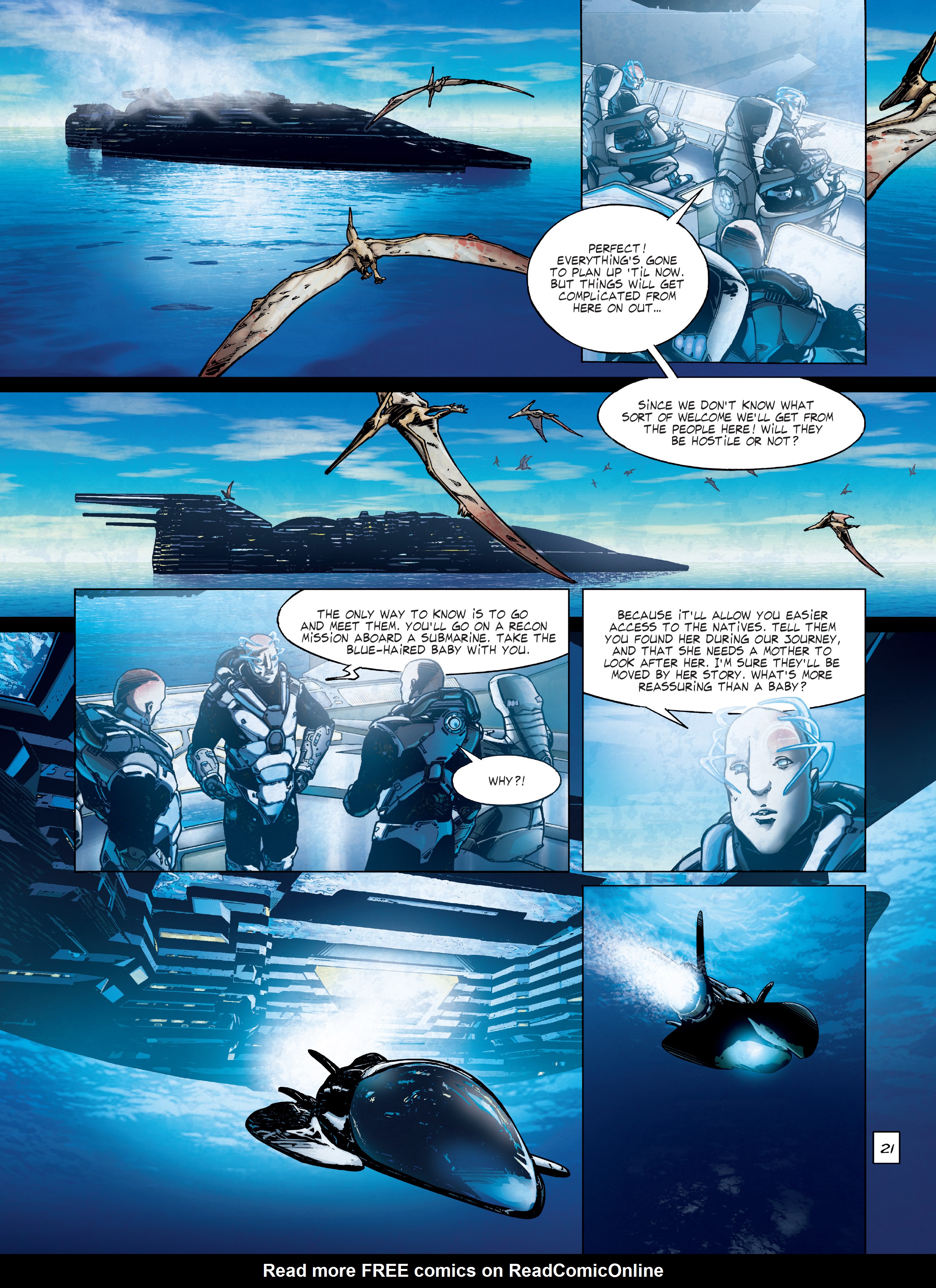 Read online Arctica comic -  Issue #5 - 23