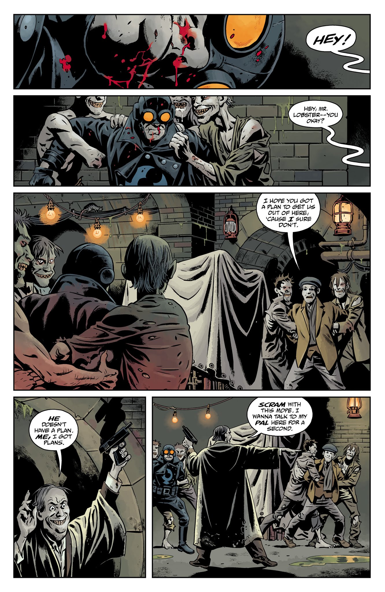 Read online Lobster Johnson: The Forgotten Man comic -  Issue # Full - 18