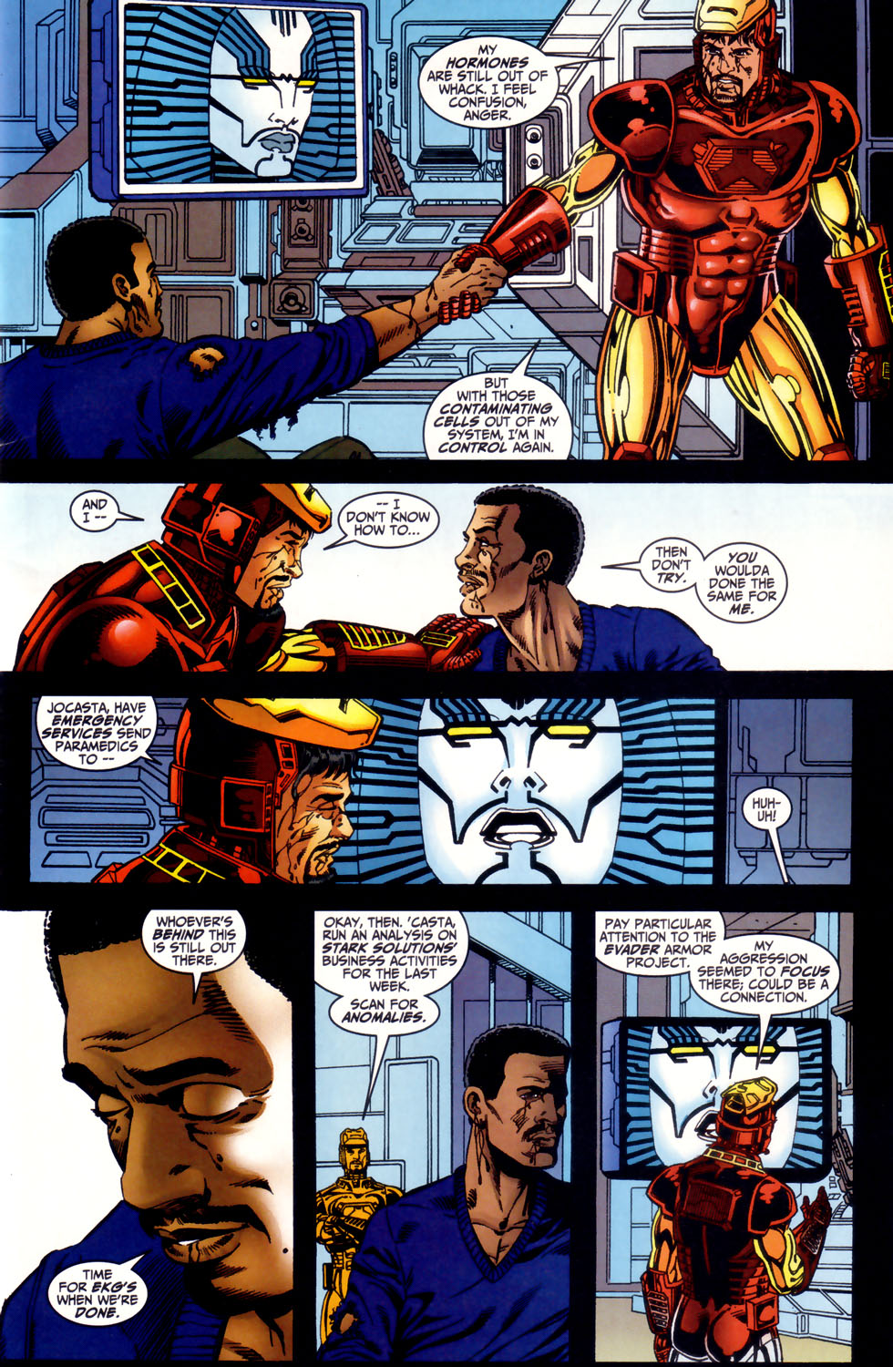 Read online Iron Man: Bad Blood comic -  Issue #4 - 4