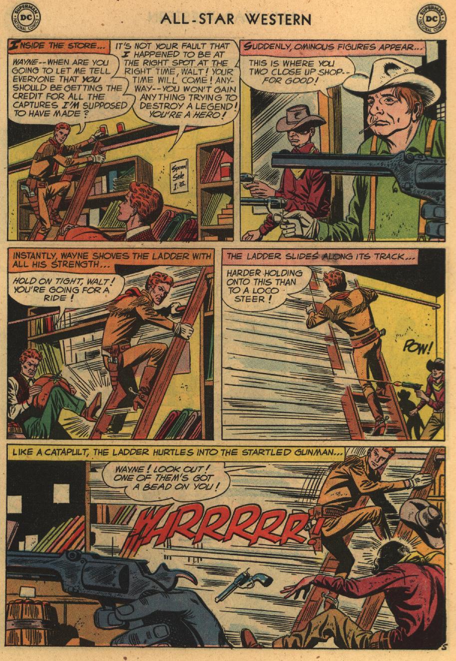 Read online All-Star Western (1951) comic -  Issue #100 - 7