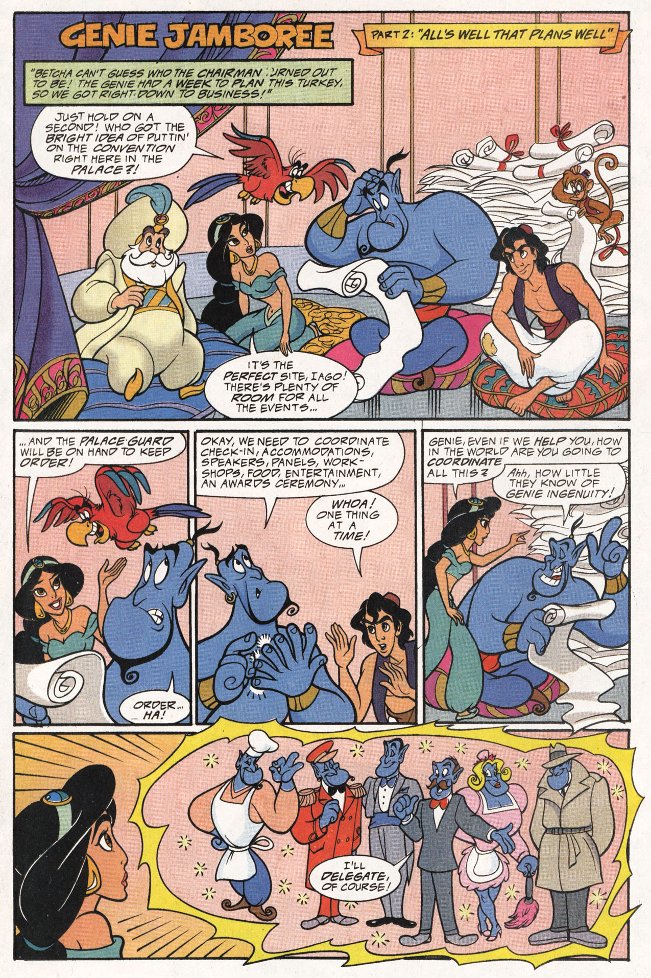 Read online Disney's Aladdin comic -  Issue #7 - 10