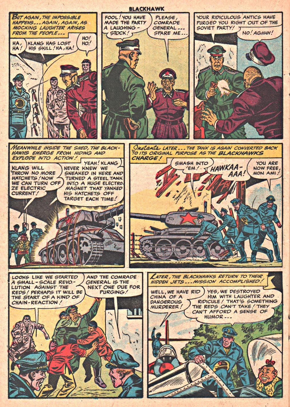 Read online Blackhawk (1957) comic -  Issue #82 - 24