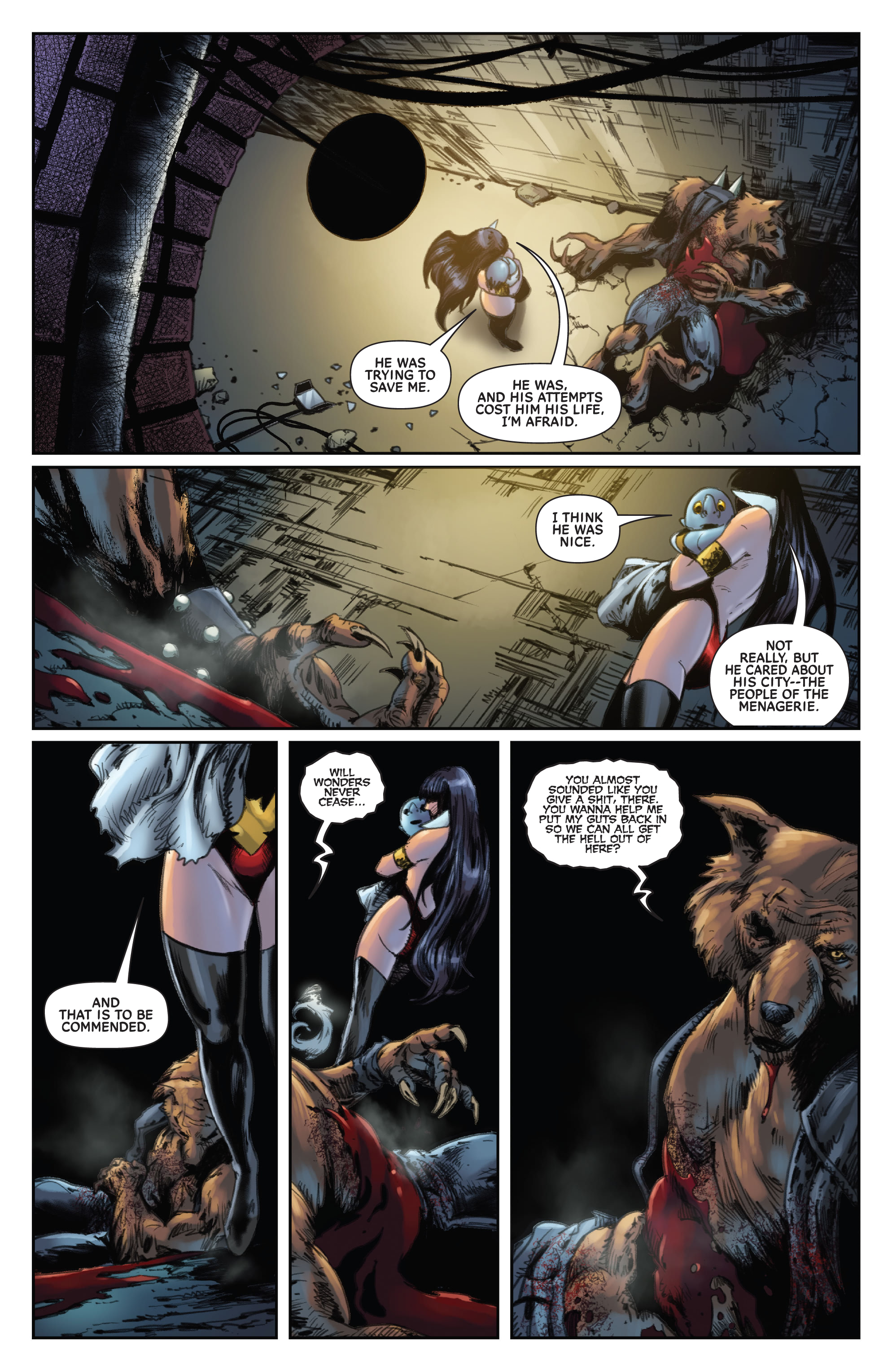 Read online Vampirella Strikes (2022) comic -  Issue #13 - 23