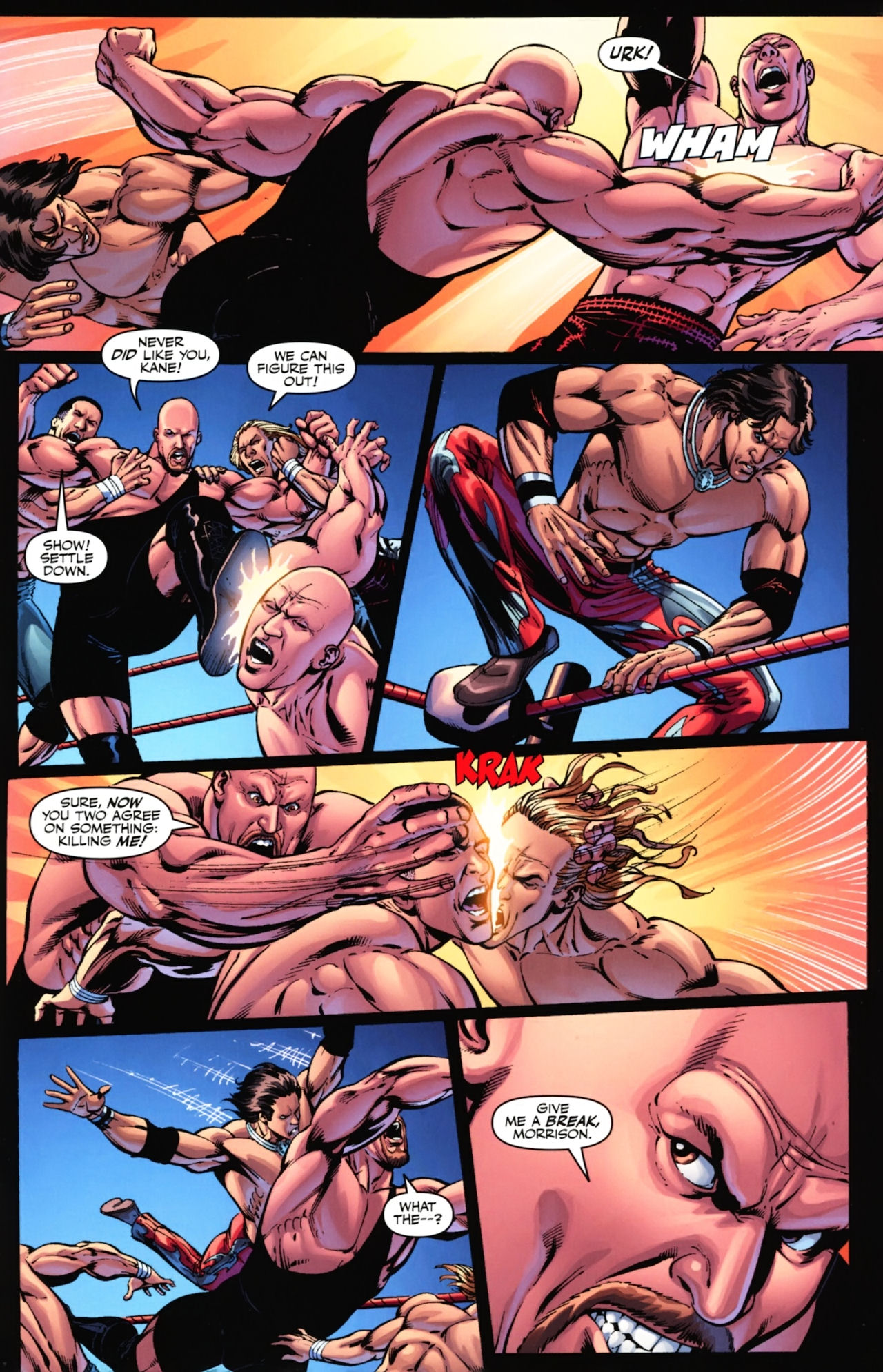 Read online WWE Heroes comic -  Issue #3 - 25