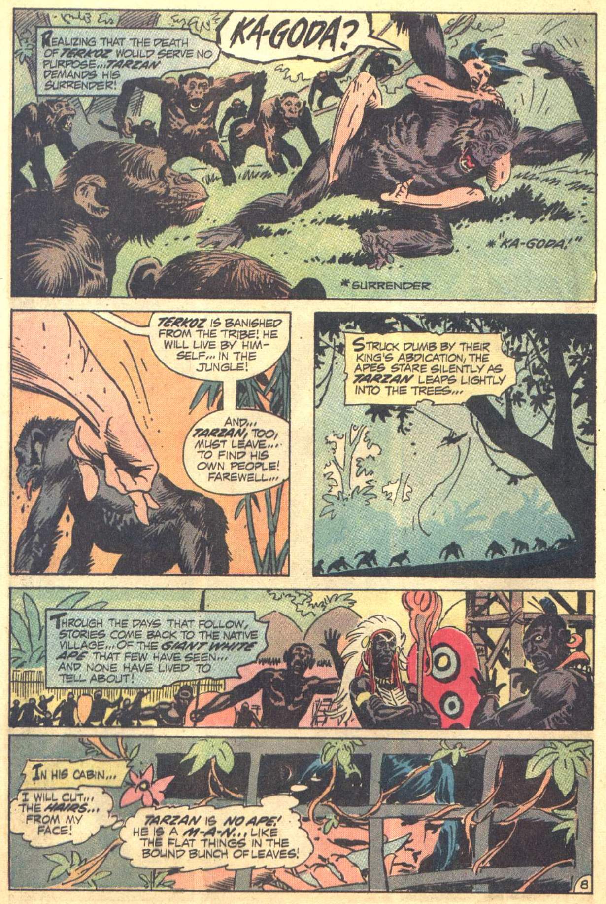Read online Tarzan (1972) comic -  Issue #209 - 8