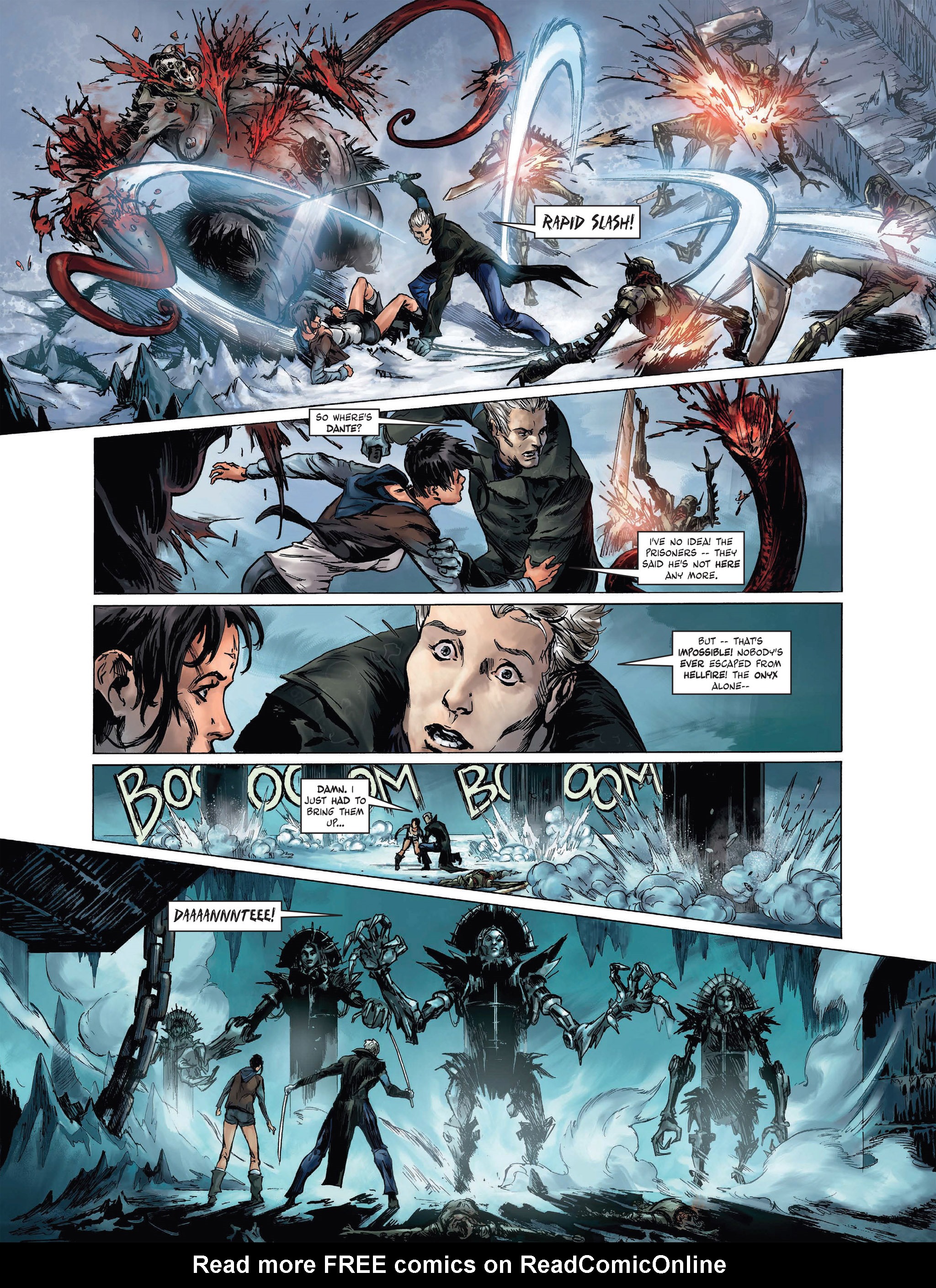 Read online DmC Devil May Cry: The Chronicles of Vergil comic -  Issue #2 - 7