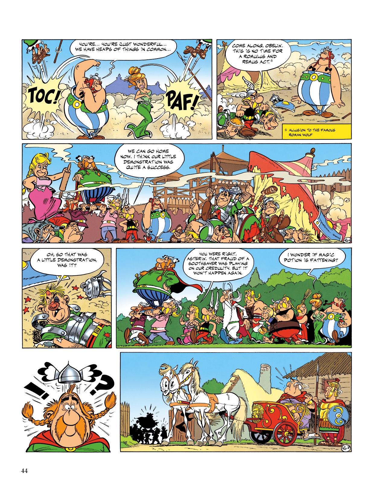 Read online Asterix comic -  Issue #19 - 45