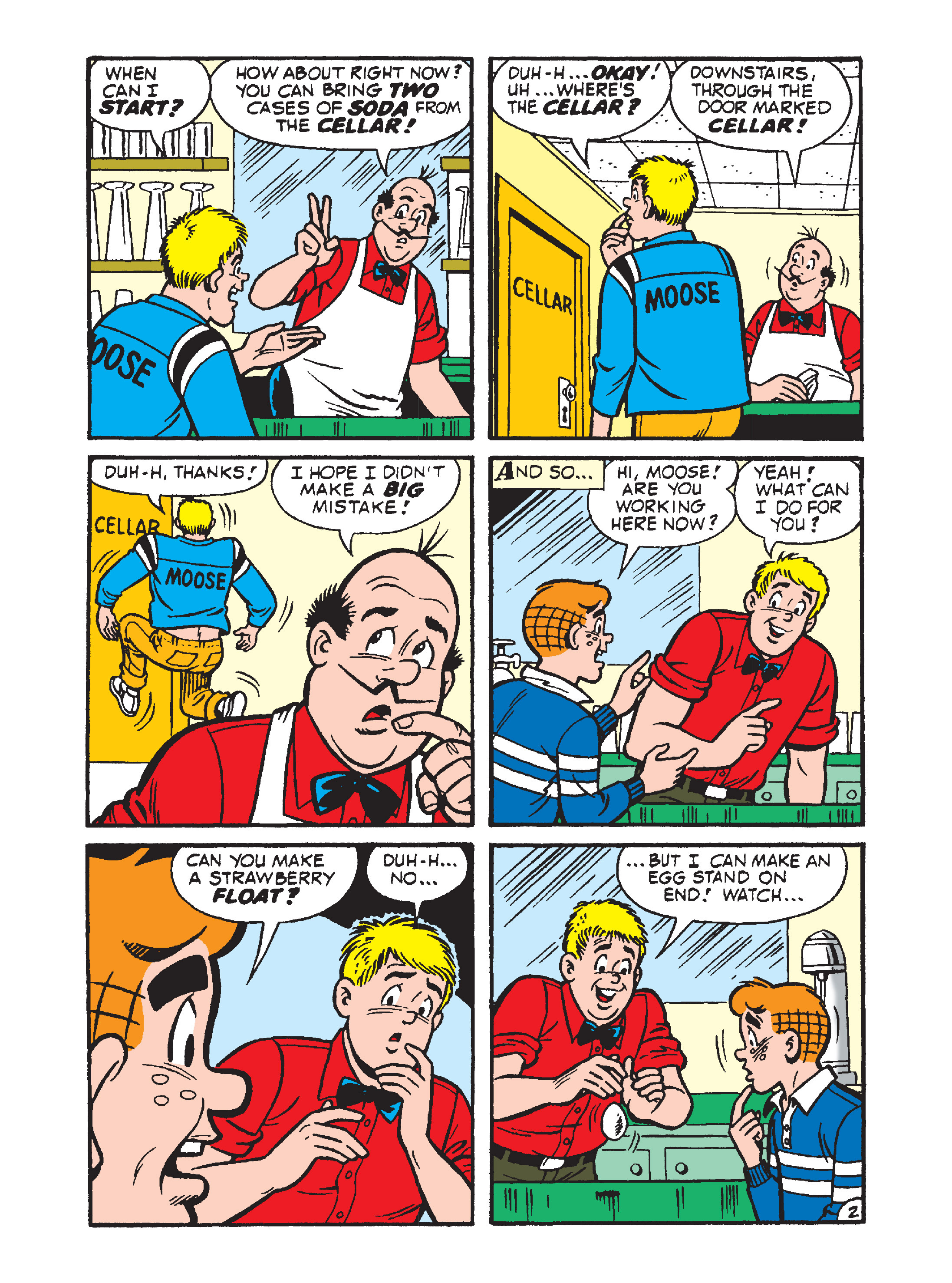 Read online Archie's Funhouse Double Digest comic -  Issue #6 - 216