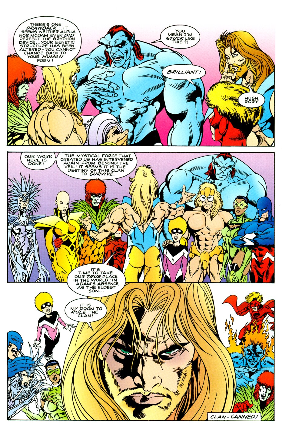 Read online ClanDestine (1994) comic -  Issue #12 - 23