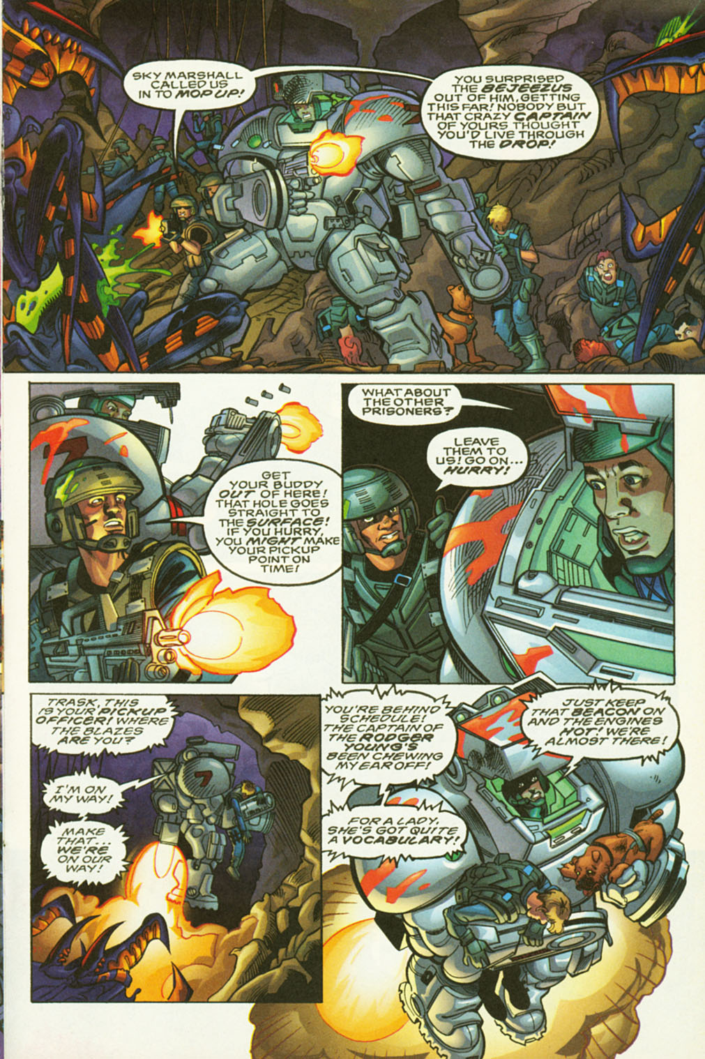 Read online Starship Troopers: Dominant Species comic -  Issue #4 - 16