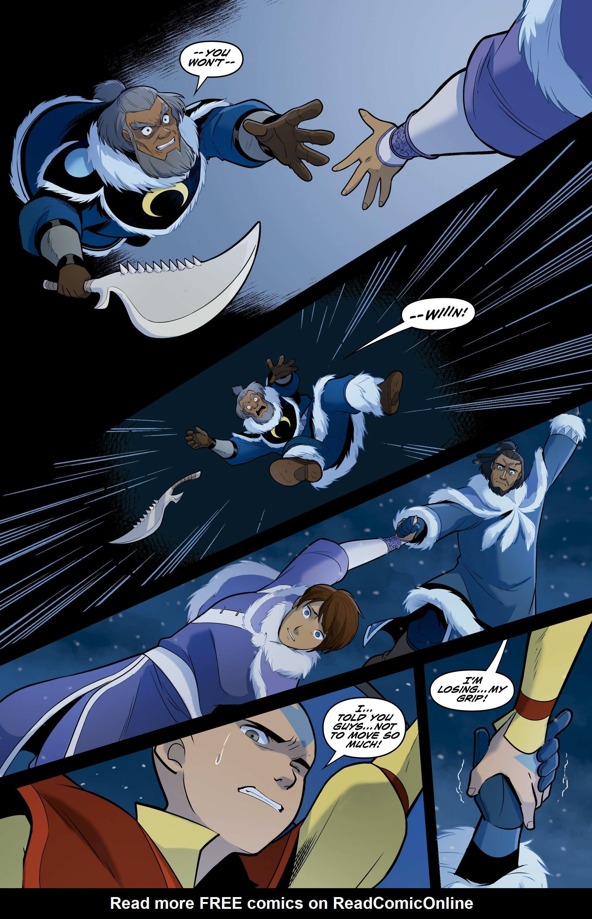 Read online Avatar: The Last Airbender--North and South Omnibus comic -  Issue # TPB (Part 3) - 3