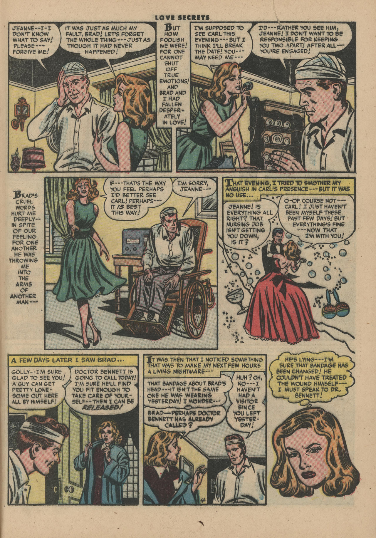 Read online Love Secrets (1953) comic -  Issue #36 - 21