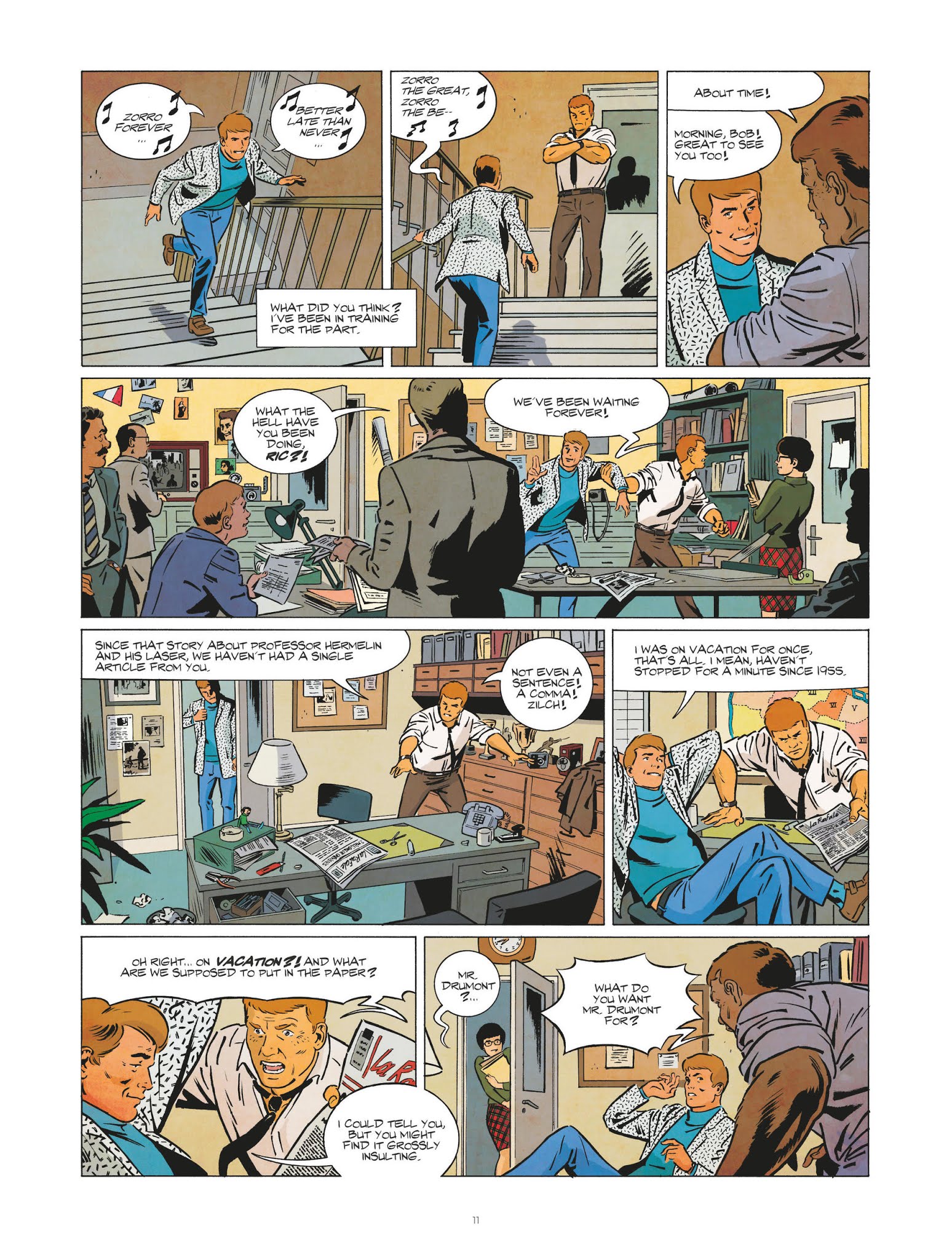 Read online The Mighty Return of Ric Hochet comic -  Issue #1 - 11