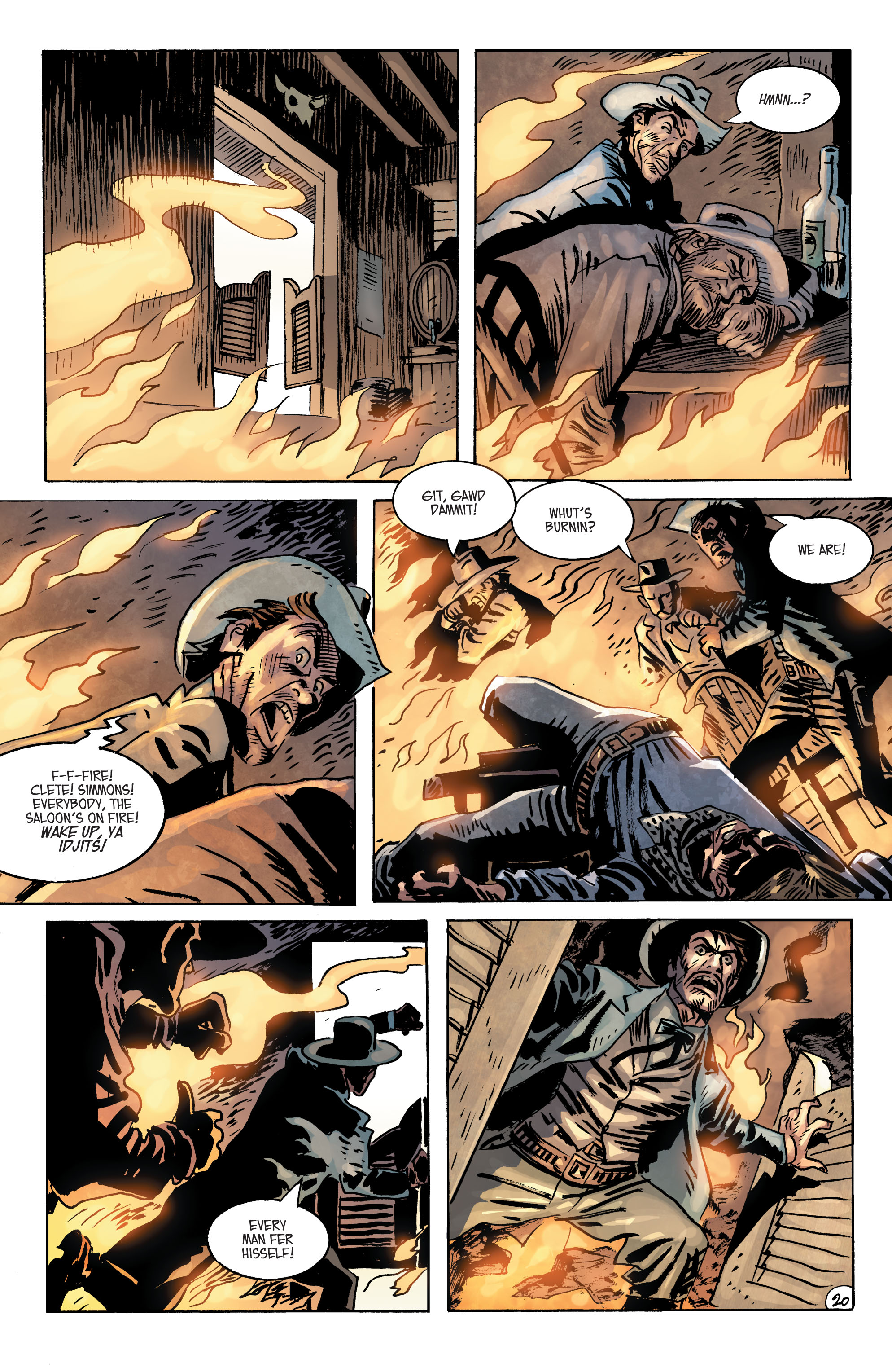 Read online Jonah Hex (2006) comic -  Issue #21 - 20