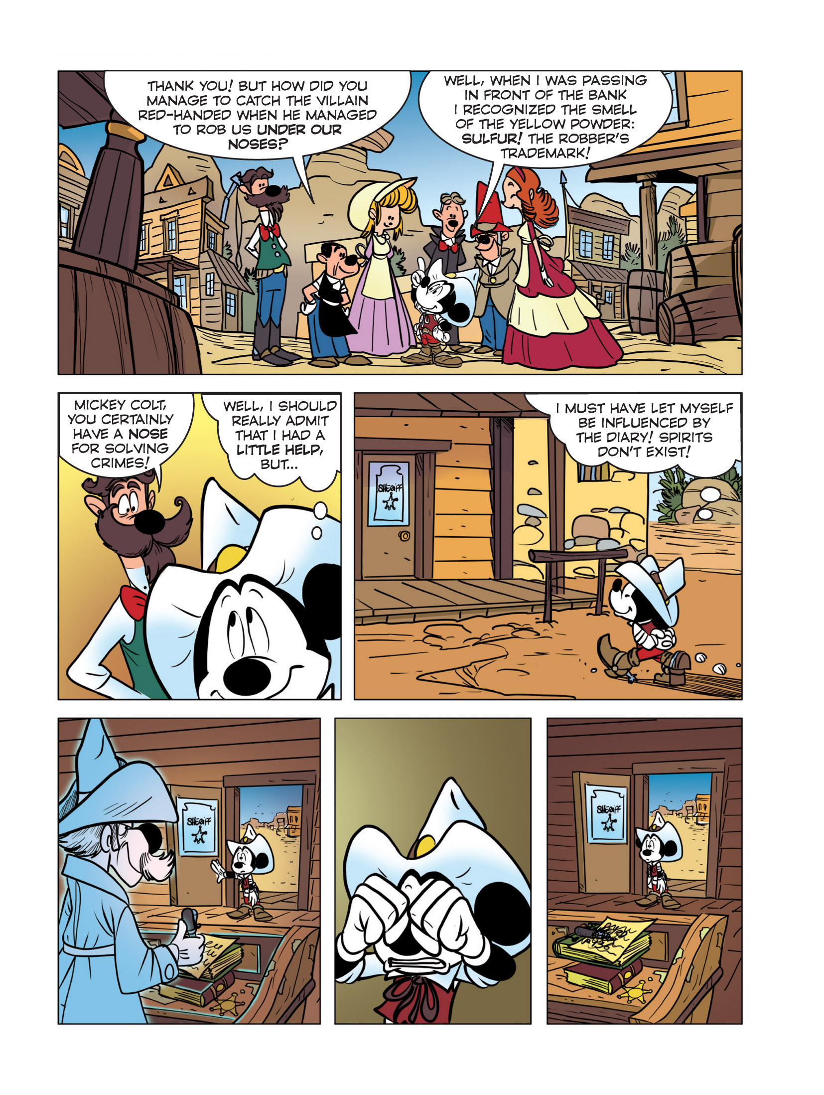 Read online Weird West Mickey: The Trick of Memory Lost comic -  Issue # Full - 15