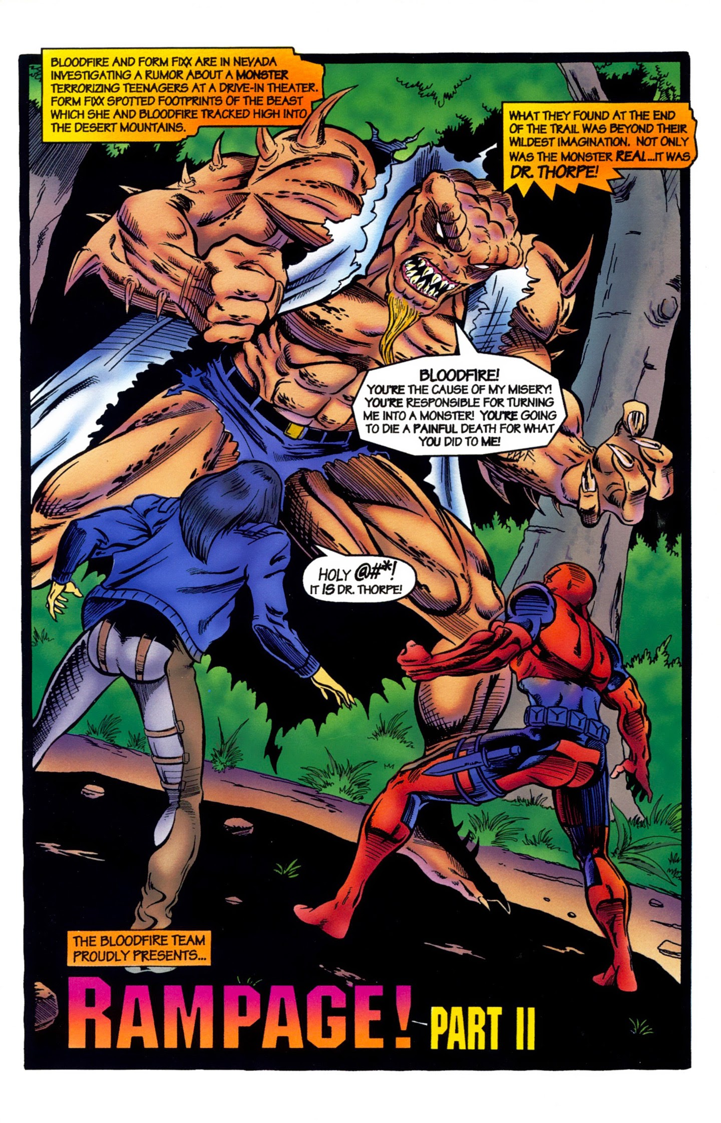 Read online Bloodfire comic -  Issue #11 - 3