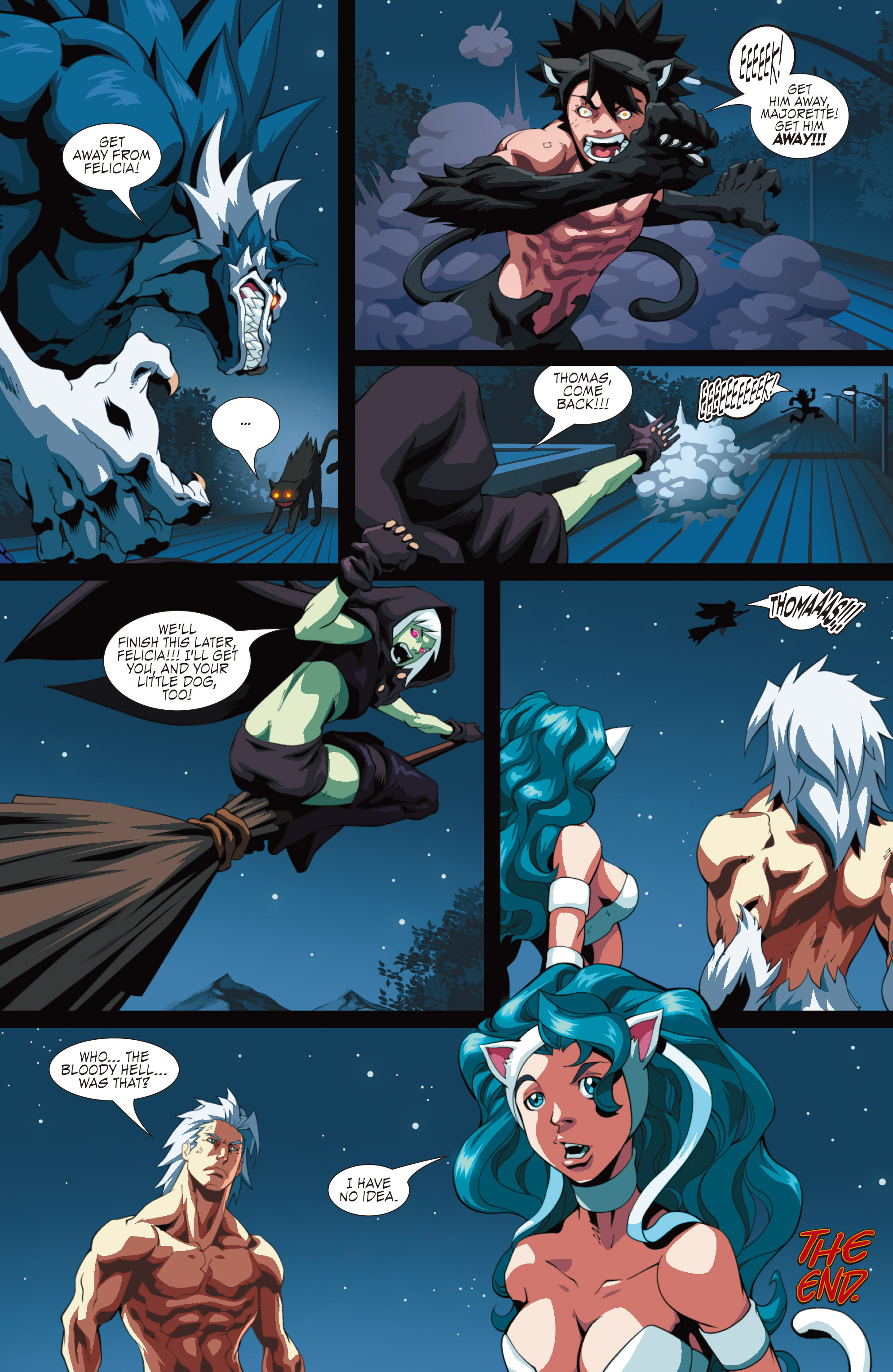 Read online Darkstalkers: The Night Warriors comic -  Issue #2 - 25