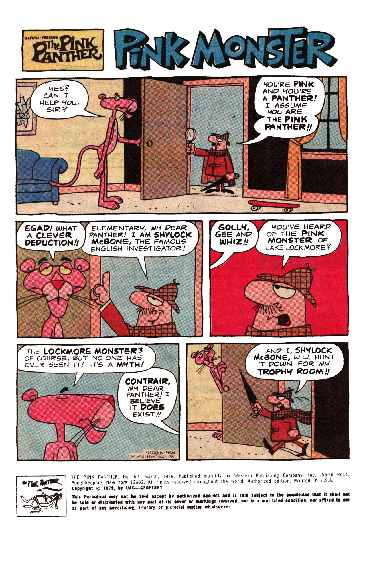 Read online The Pink Panther (1971) comic -  Issue #62 - 3