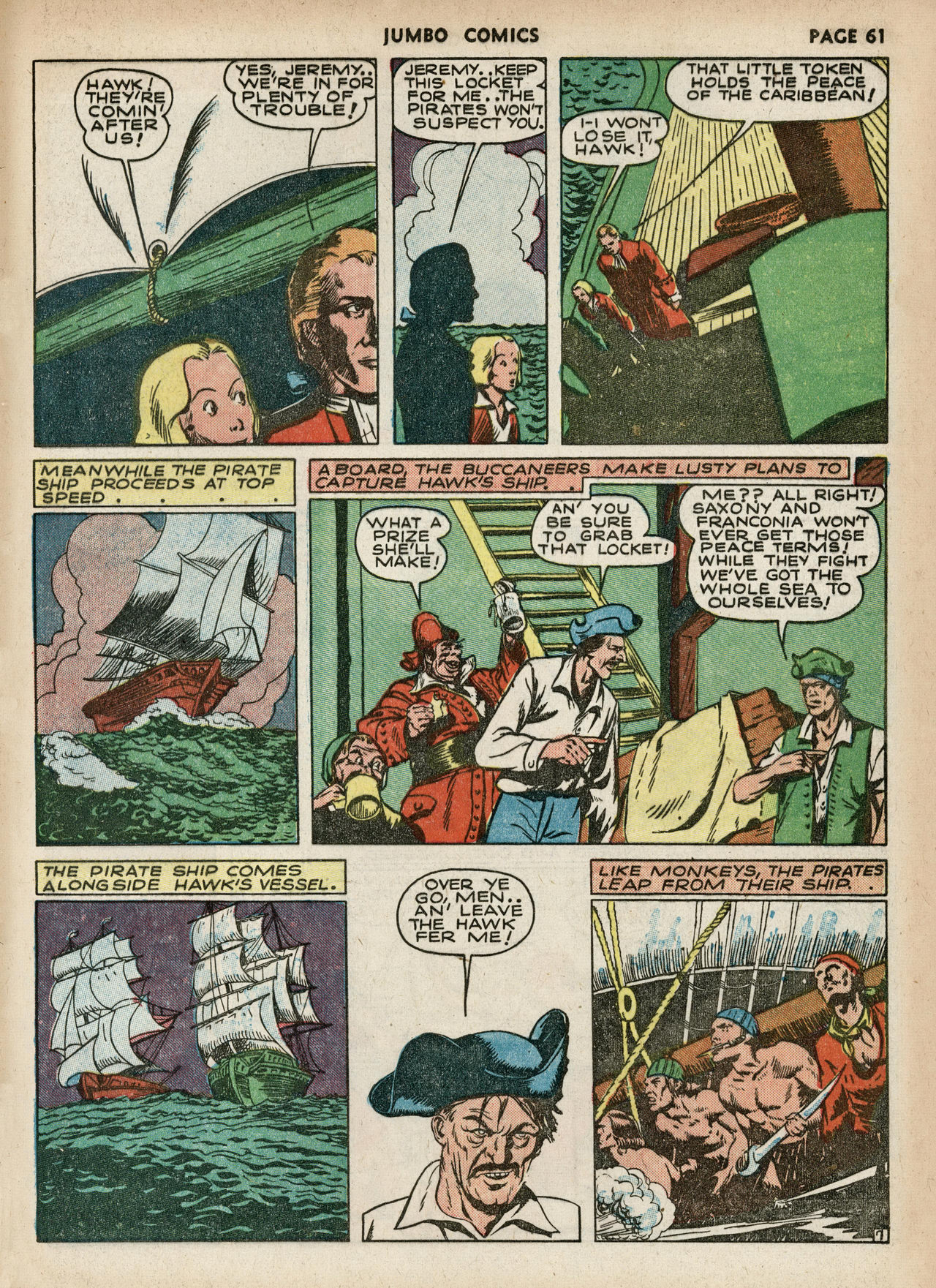 Read online Jumbo Comics comic -  Issue #31 - 63