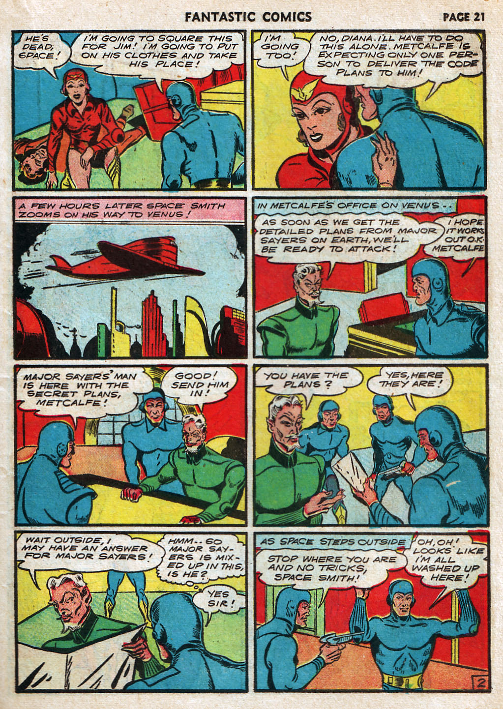 Read online Fantastic Comics comic -  Issue #17 - 23