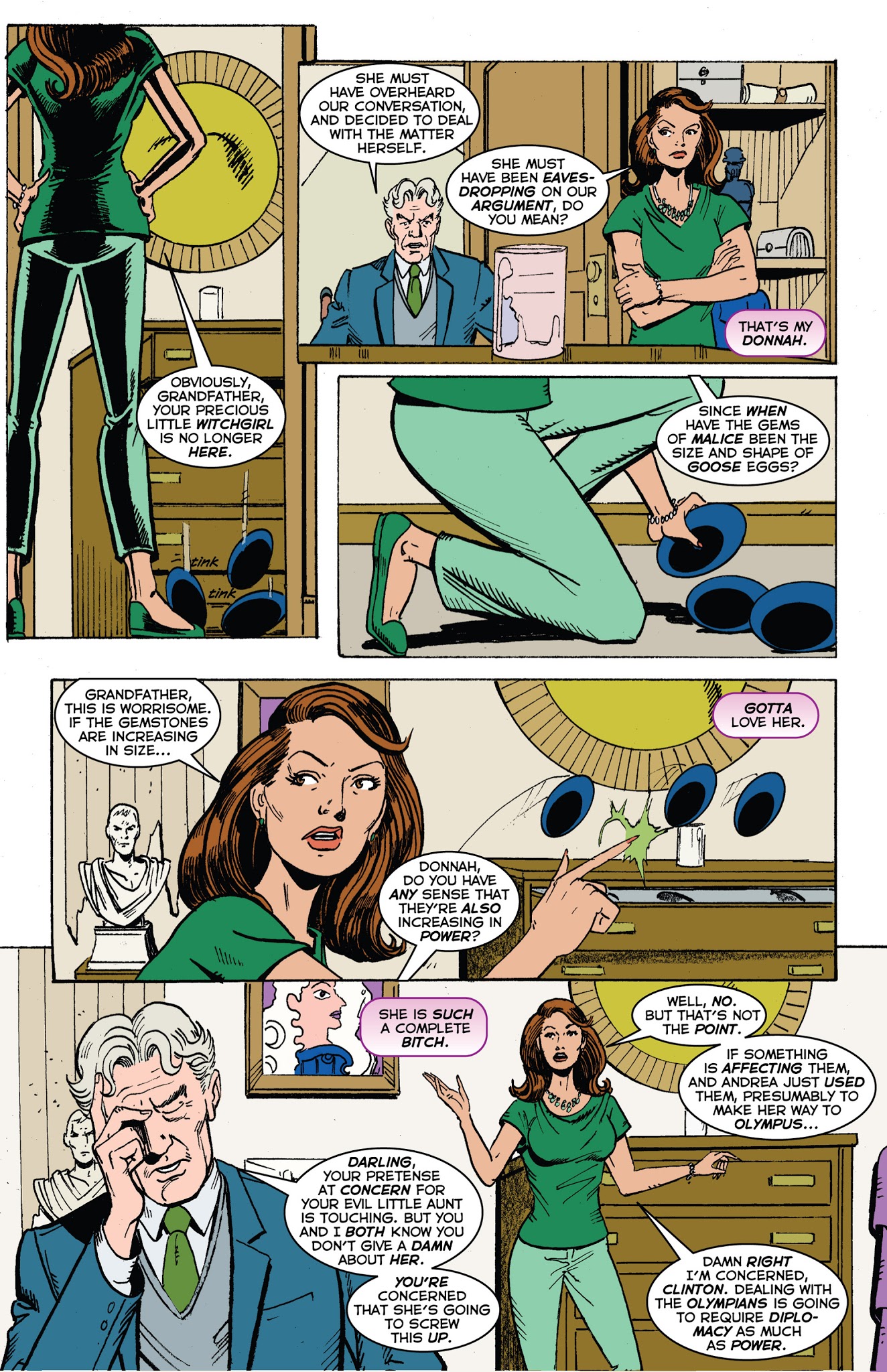 Read online The Black Enchantress comic -  Issue #4 - 6