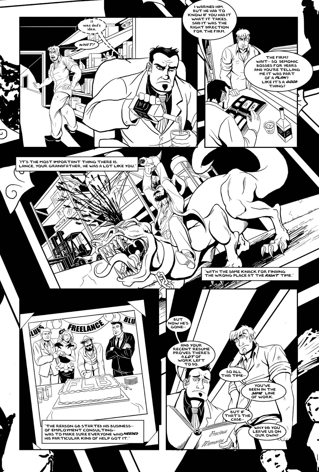Freelance Blues issue TPB - Page 131